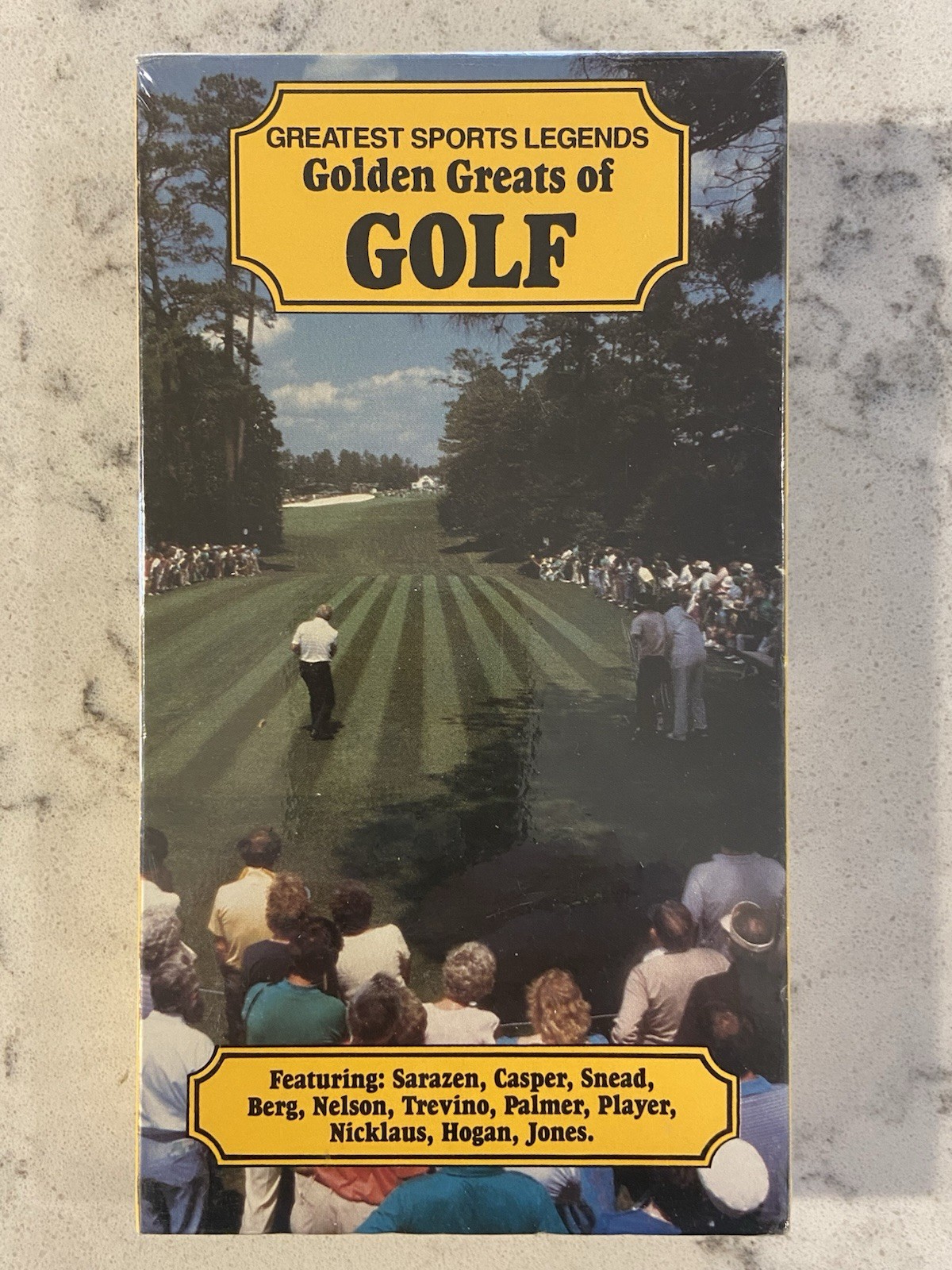 GOLDEN GREATS OF GOLF Greatest Sports Legends VHS TAPE PGA SEALED