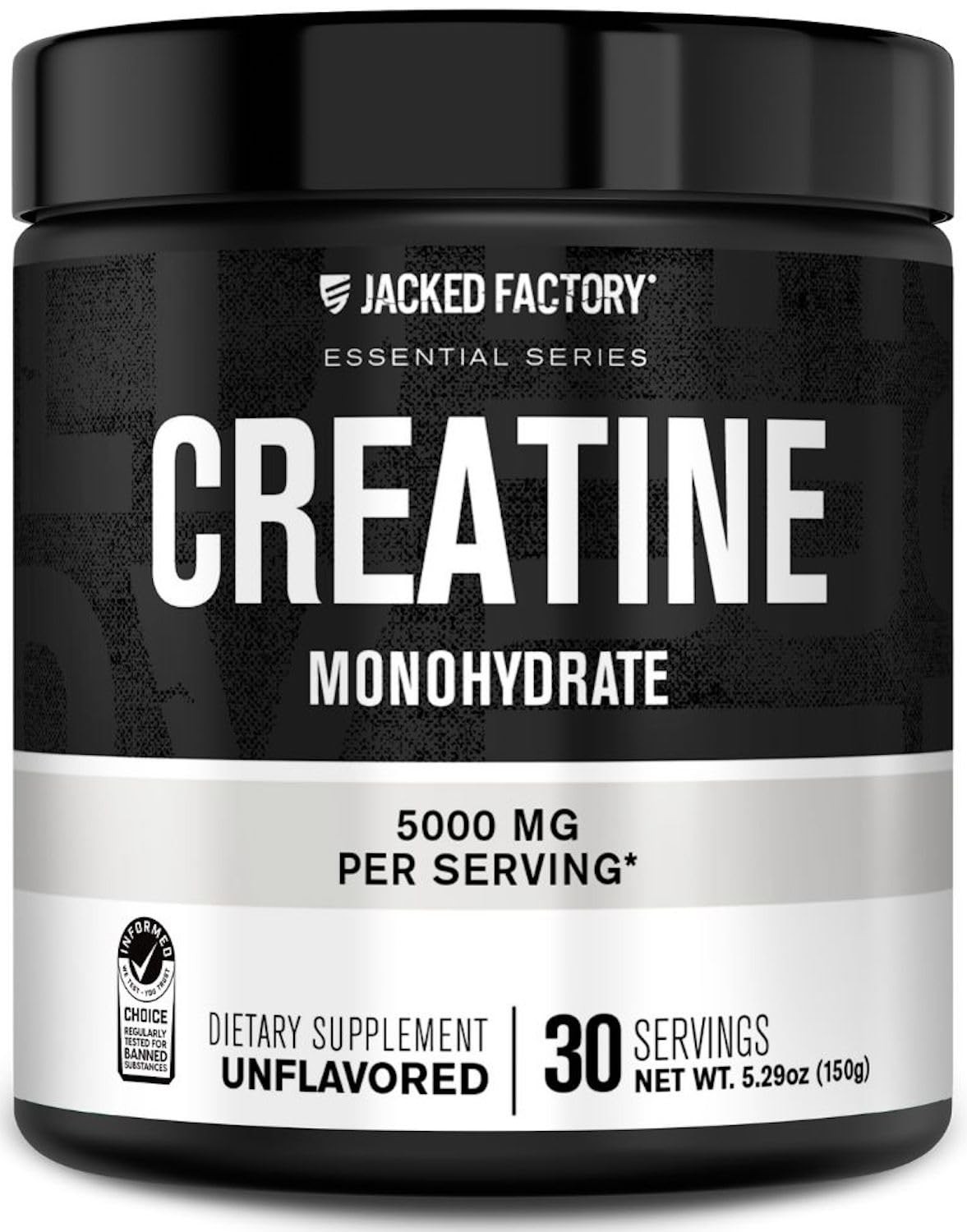 Creatine Monohydrate Powder 150g - 5g Daily Creatine Supplement for Men and W...