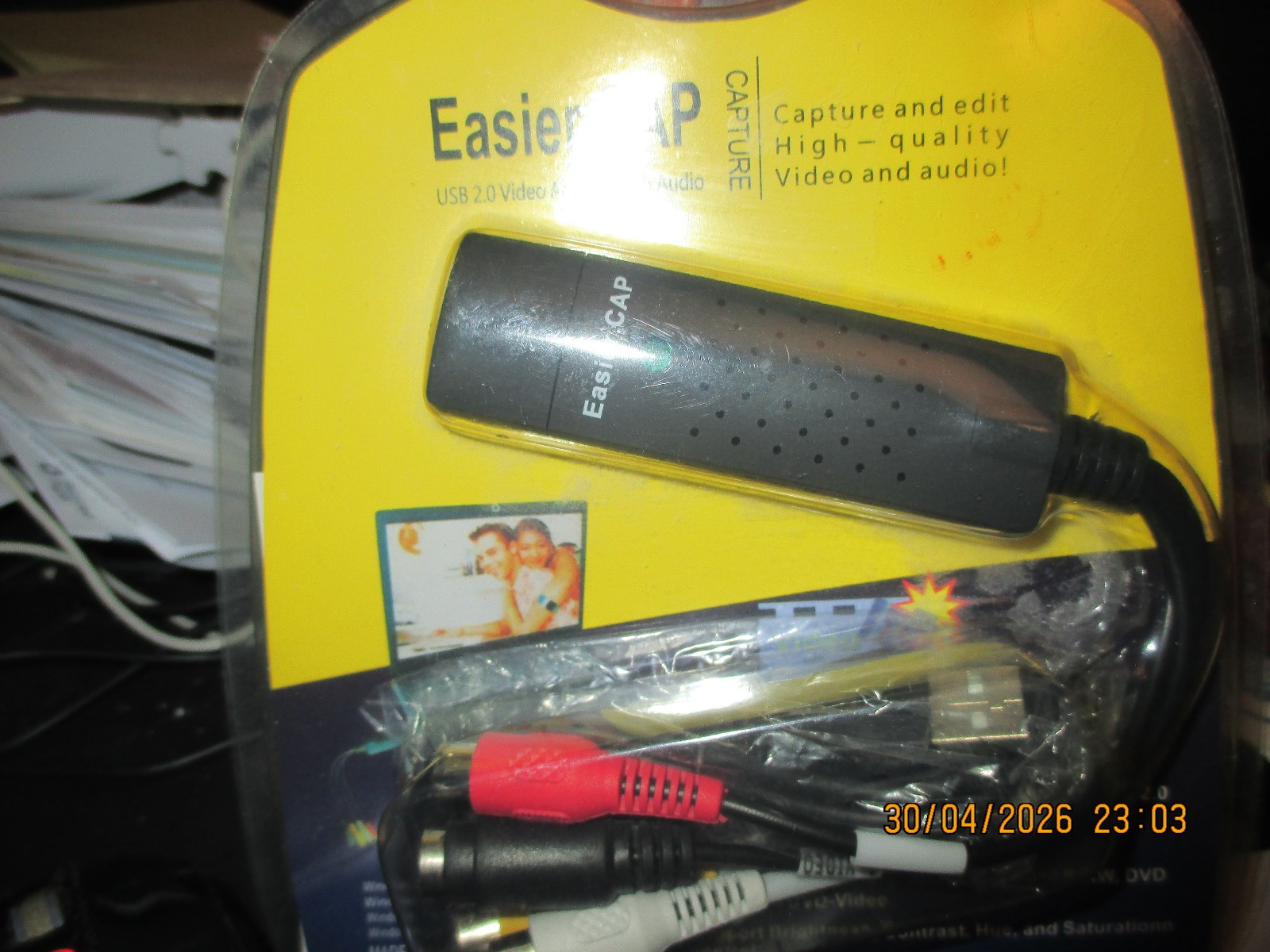 Easier CAP USB 2.0 Video Capture Adapter – New