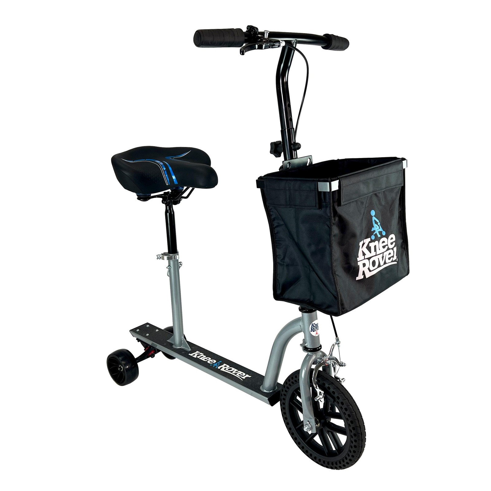 KneeRover Walk Assist - Mobility Freedom Walking Bike in Silver - Refurbished