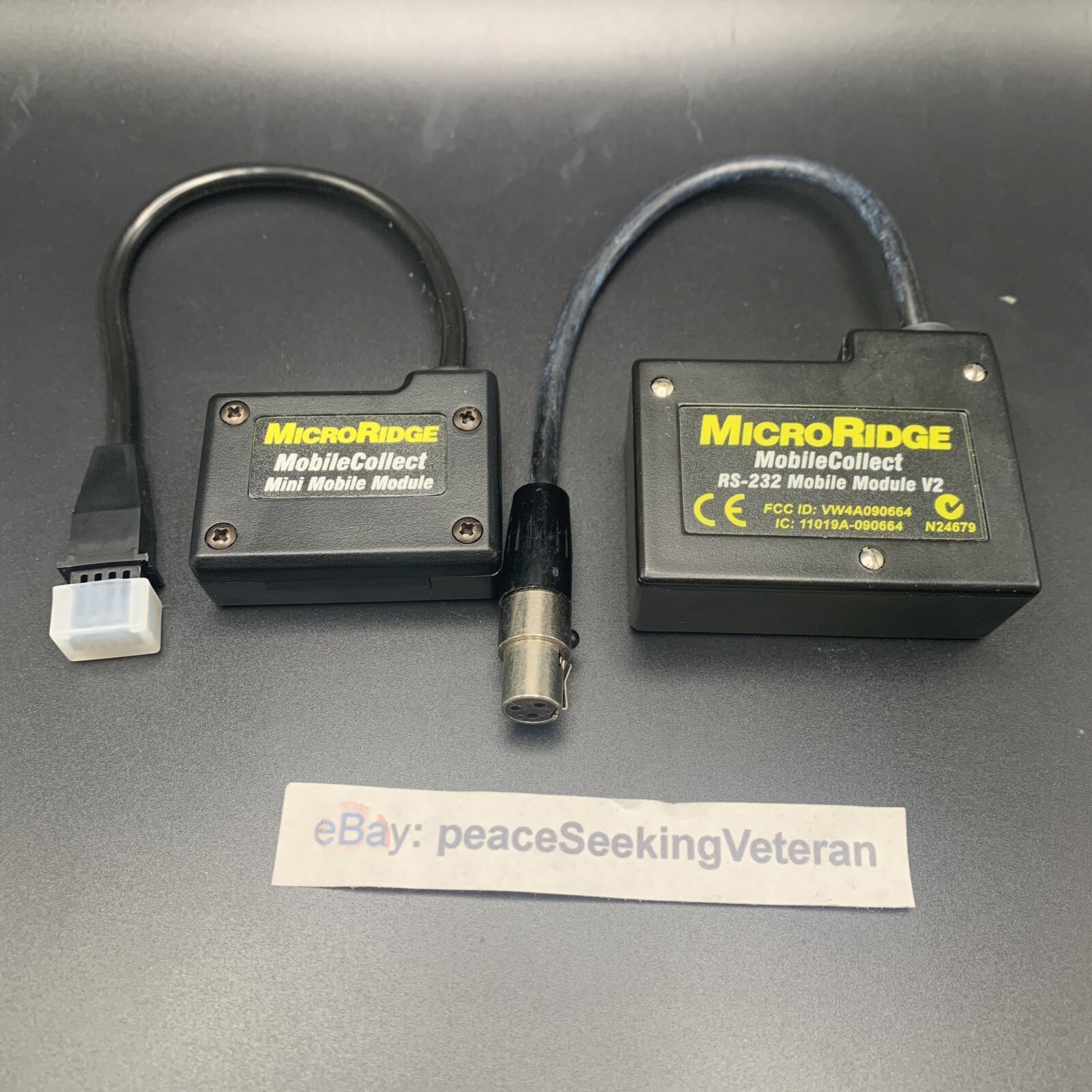 2x - MicroRidge MobileCollect RS-232 V2 & Mini Mobile Module Transmitter 24679