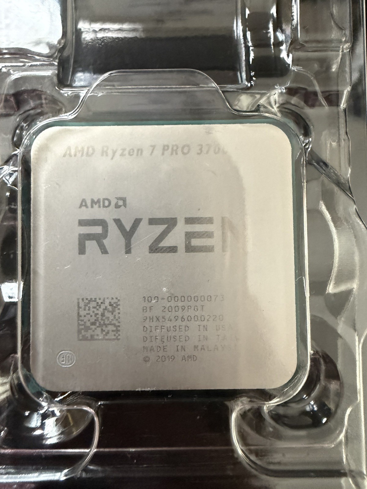 AMD Ryzen 7 PRO 3700 3.6GHz 8Core 16T 32MB 65W AM4 R7 CPU Processor