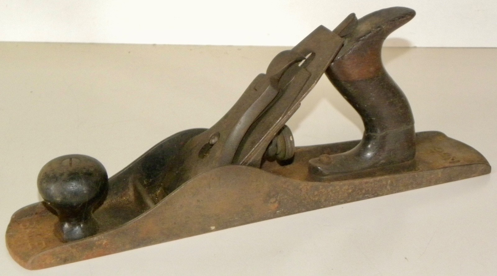 Antique BAILEY No. 5 Jack Plane Smooth Sole ~ Patented Mar 25 1902 / Aug 19 1902