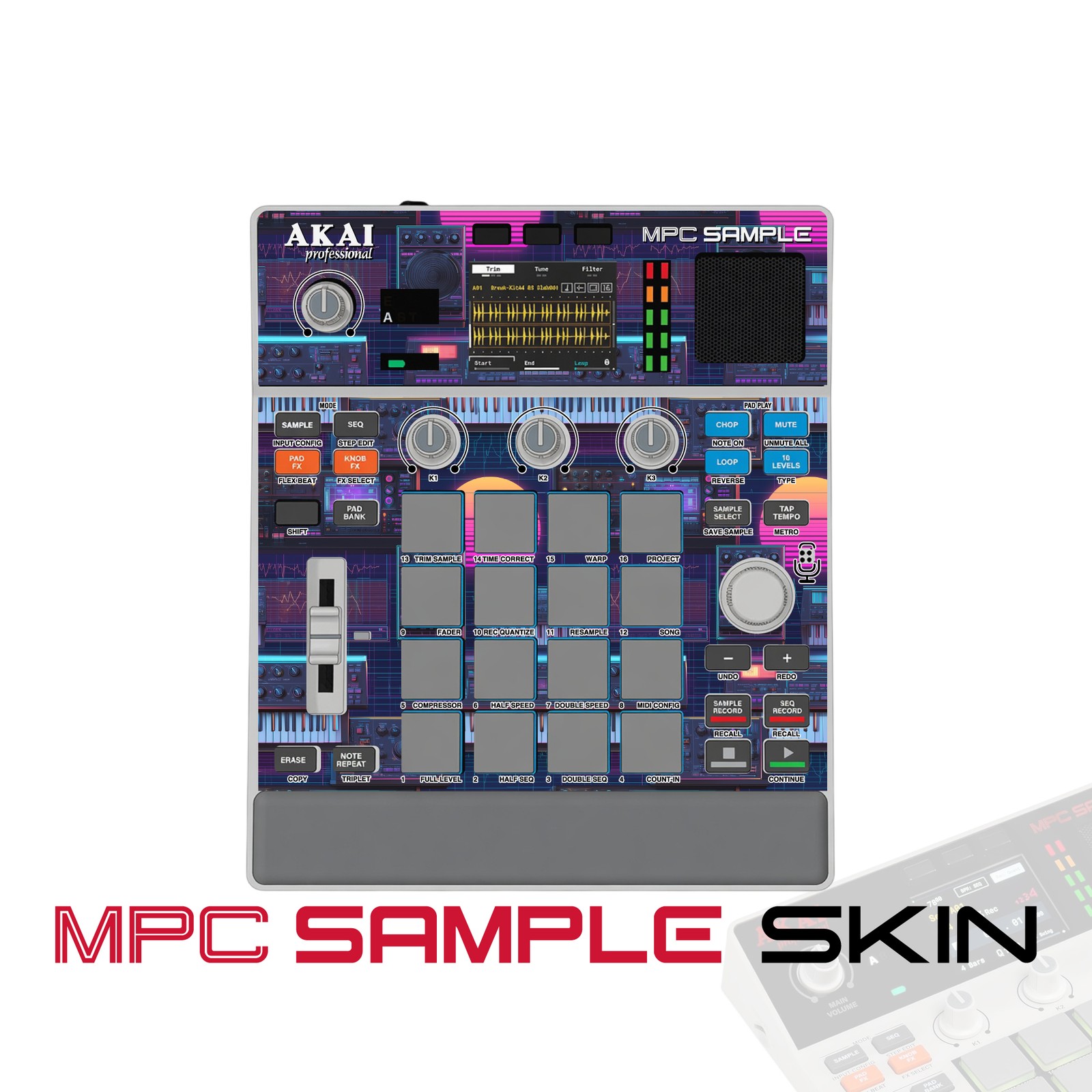 Akai MPC Sample Skin / design25_AB2