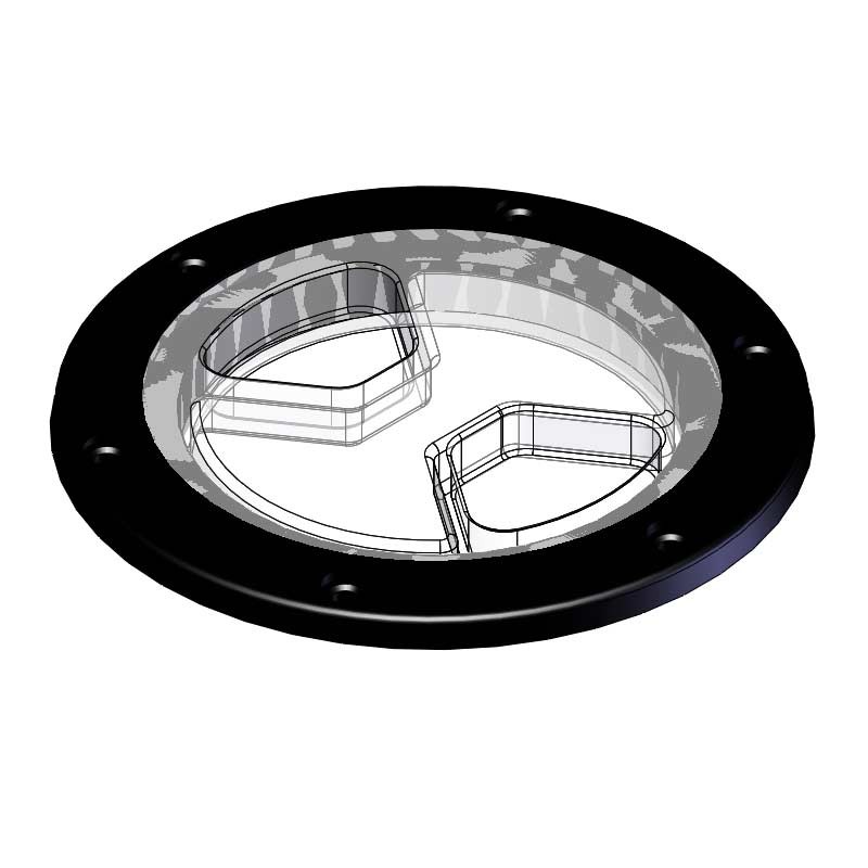 Carpet Cleaning And Auto Detail Machine Tank Cover, Mytee G030 Clear Tank Lid 3.