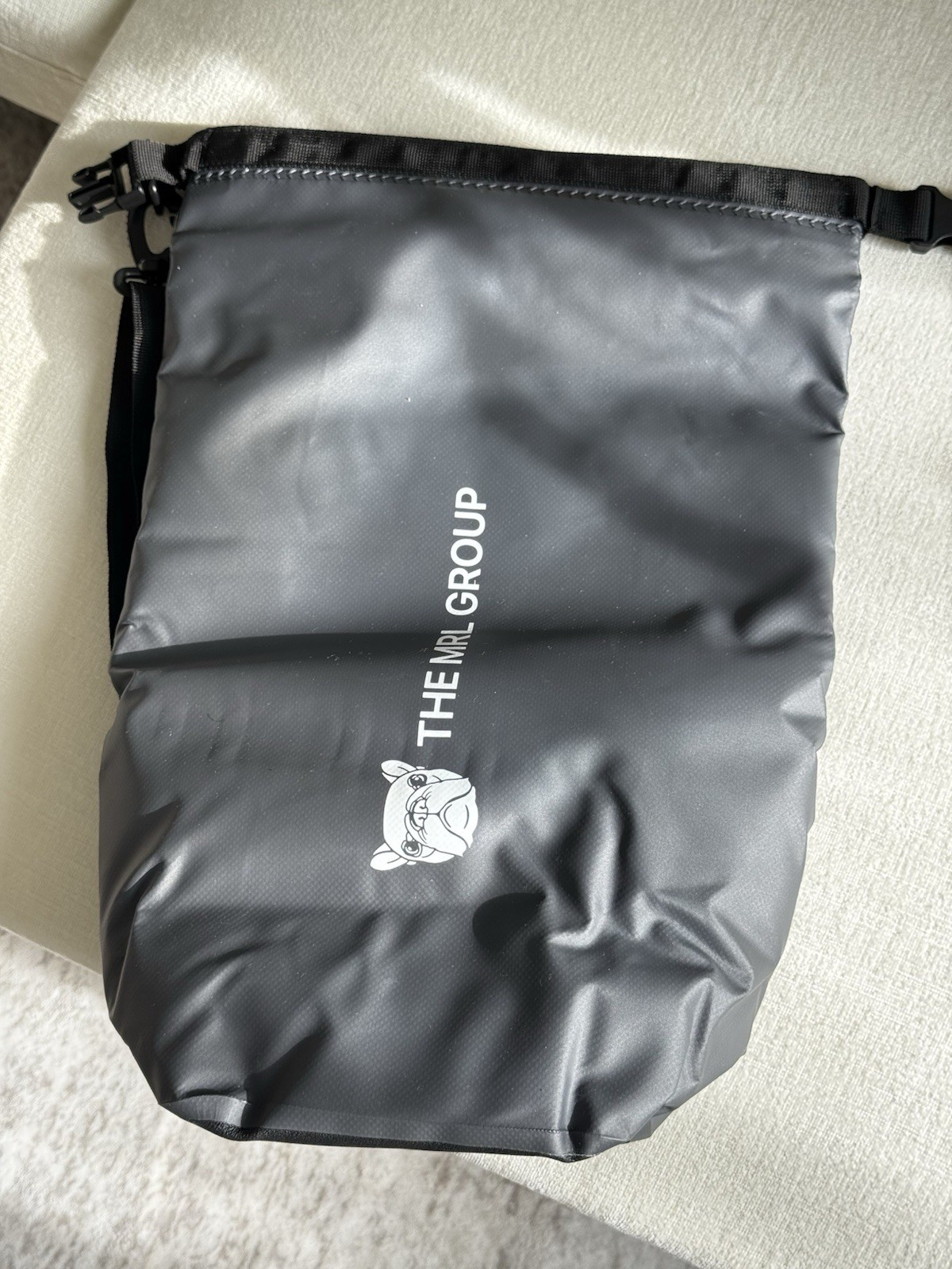 DENUONISS 20L Waterproof Insulated Backpack Cooler Bag Gray.