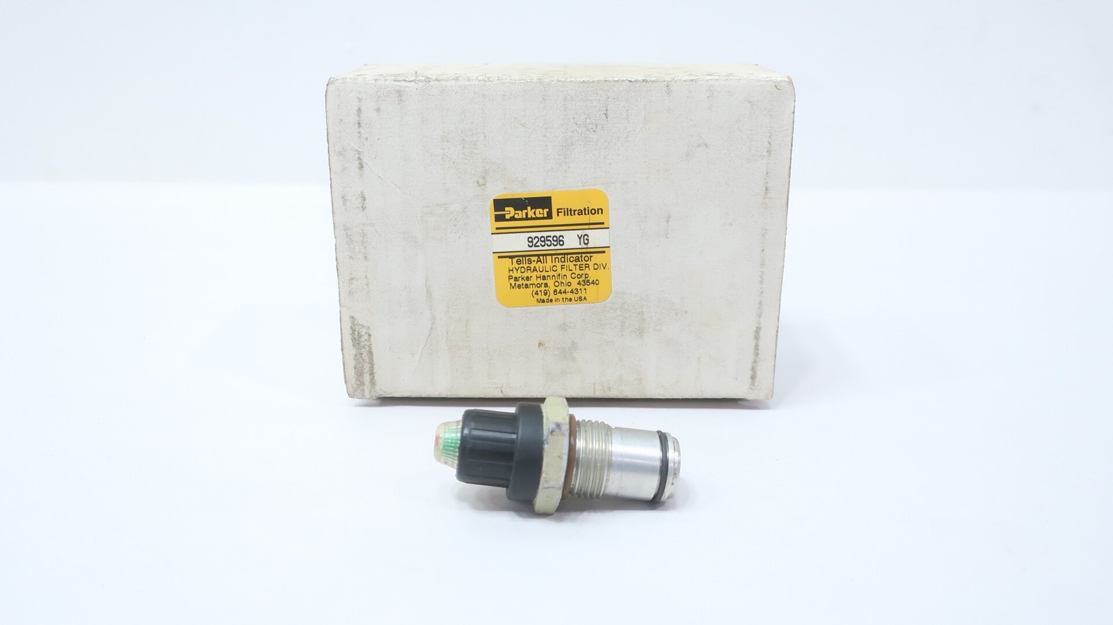Parker 929596 YG Tells-all Pressure Indicator