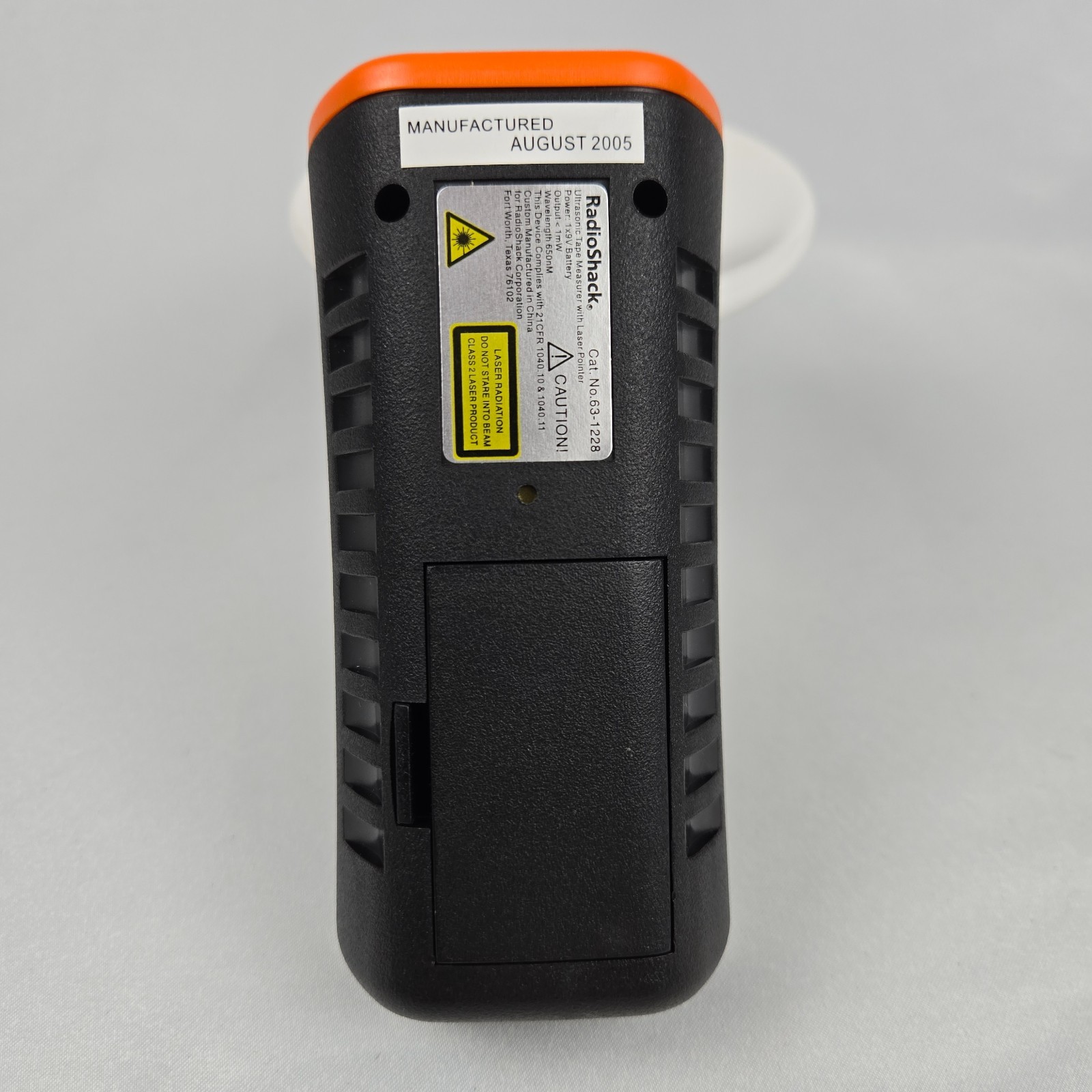 RadioShack Ultrasonic Tape Measure w/ Laser Pointer & Memory Recall Tested