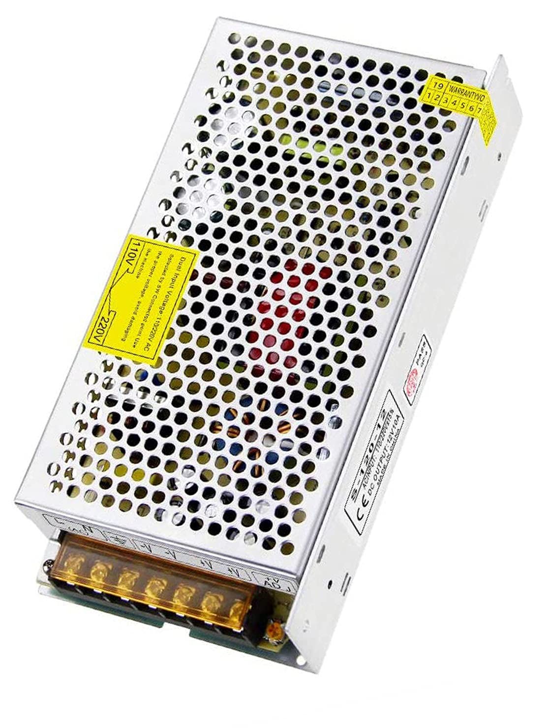 12V 15A 180W AC to DC Converter Power Supply 12Volt 15Amp 10A 5A Universal