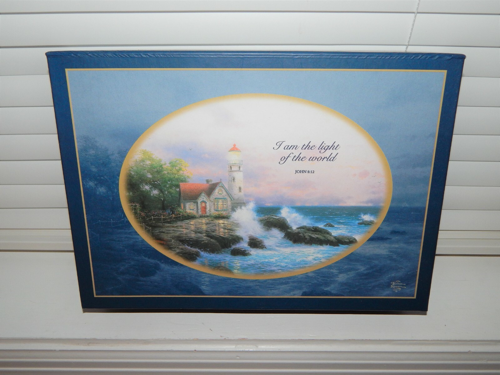 New Sealed Thomas Kinkade Painter Of Light Stationery Gift Box 1998
