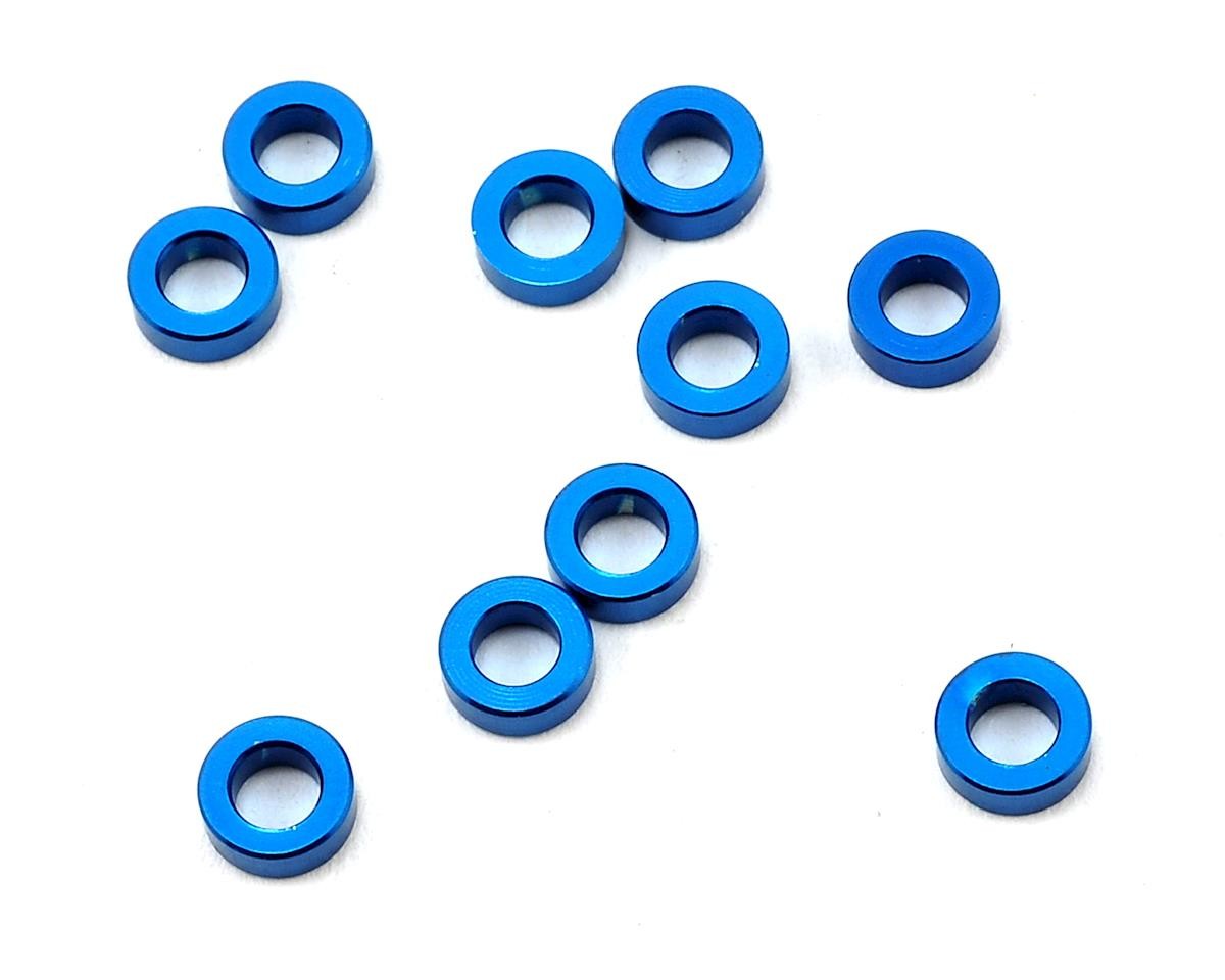 Team Associated 5.5x2.0mm Aluminum Ball Stud Washer (Blue) (10) [ASC31383]