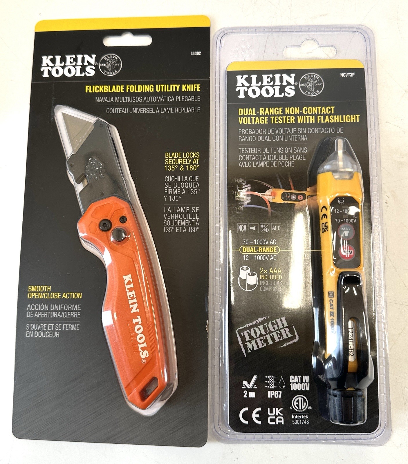 Klein Tools 28 Piece Electrician's Tool Kit W/ Backpack Model 80028