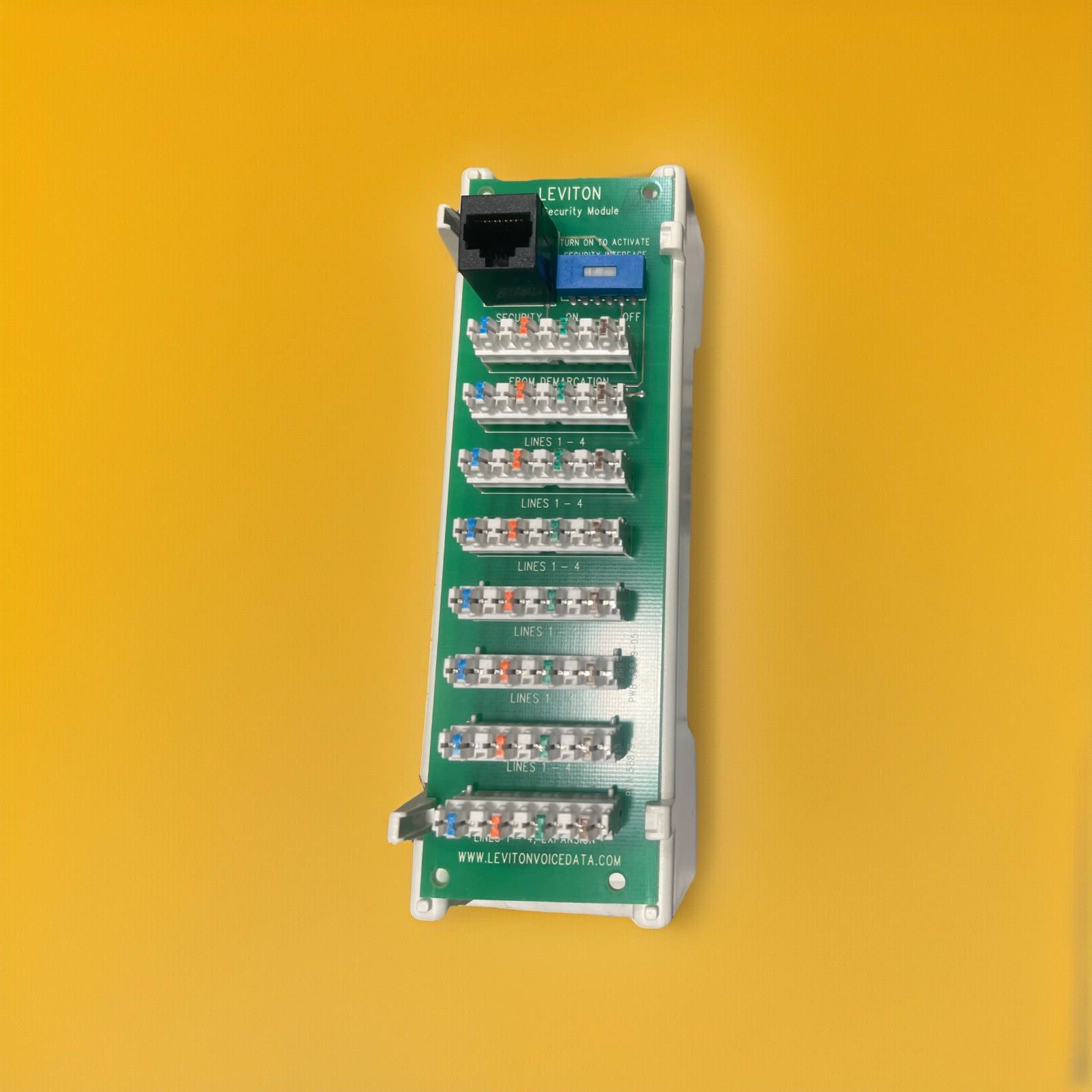 🔥(AN) Leviton 47609-TSV Telephone Security Module Media Modular System