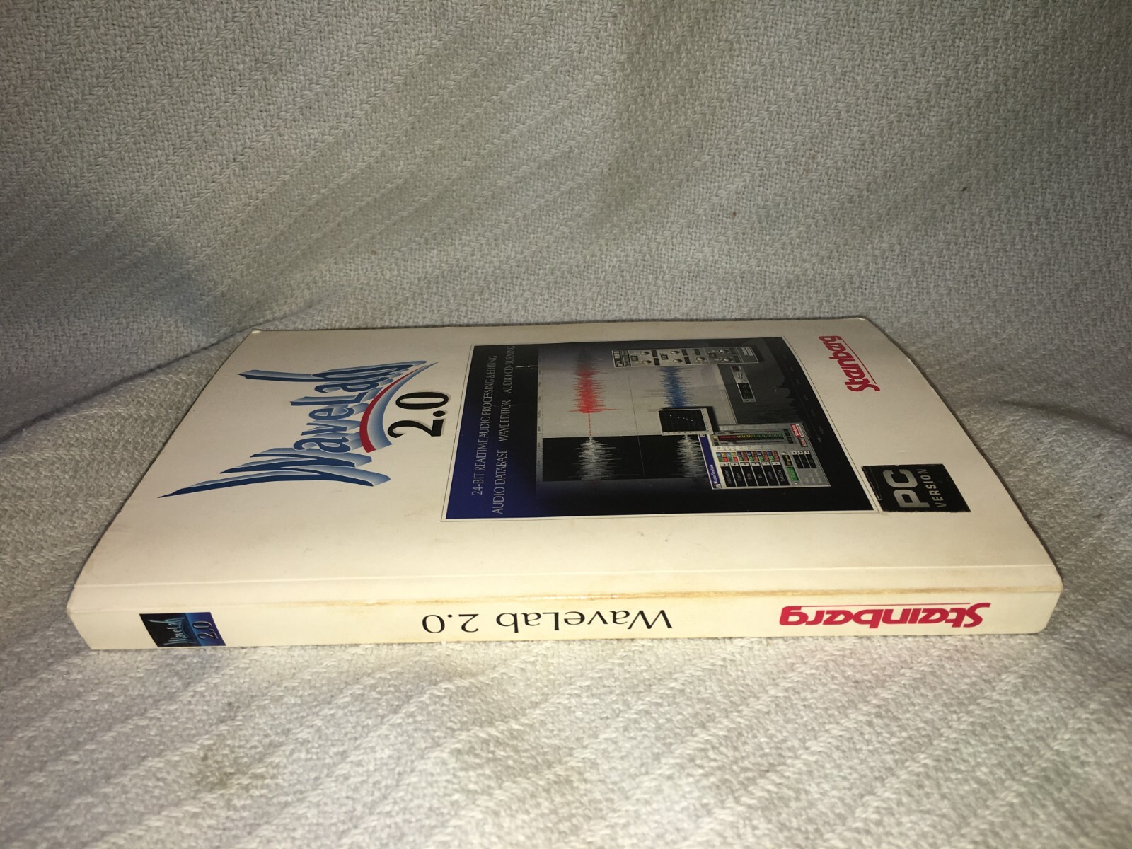 Steinberg Wavelab 2.0 PC Version Soft Back Book