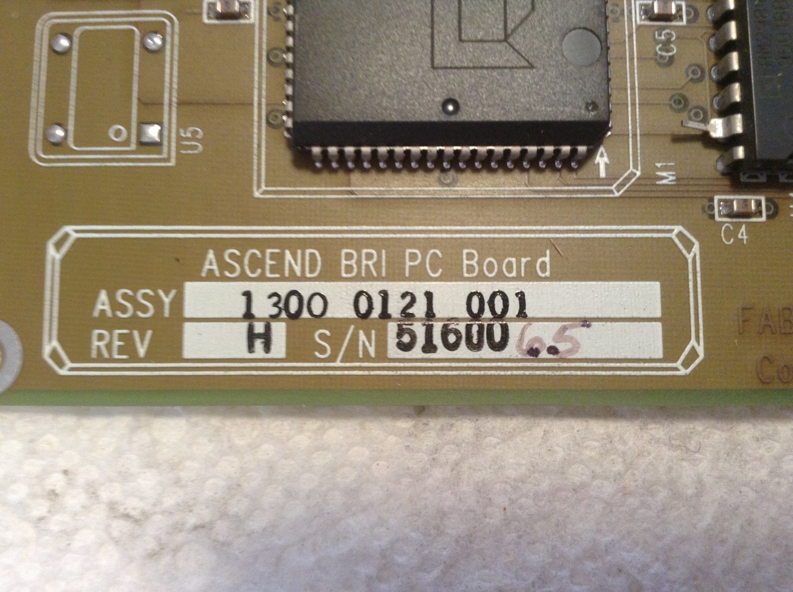 CLI 600124-01 Ascend BRI Board 1300-0121-001