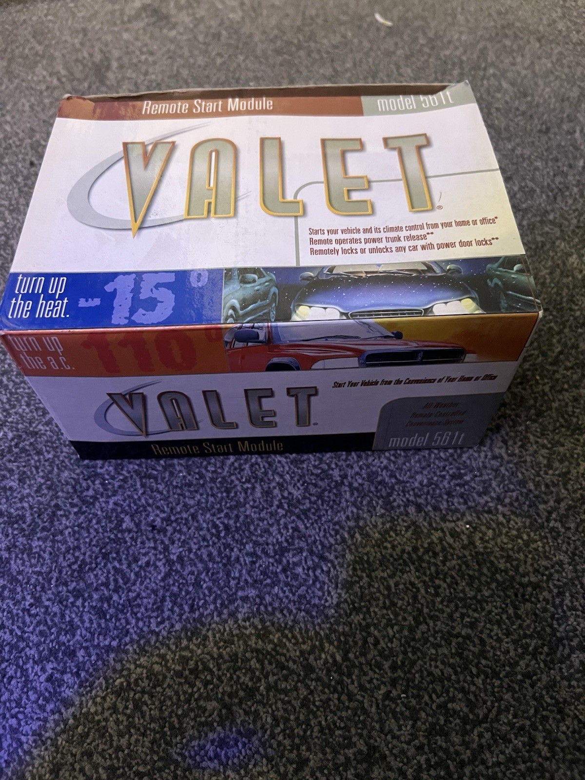 Valet Remote Start Module Model 561t