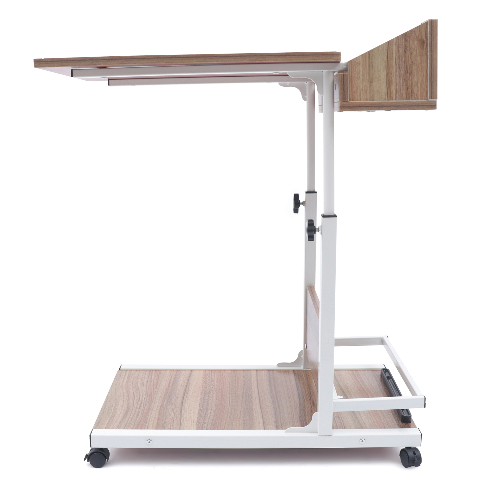 Coffee Tray C Table Couch Table Adjustable Height Bed Side Table With Wheels USA