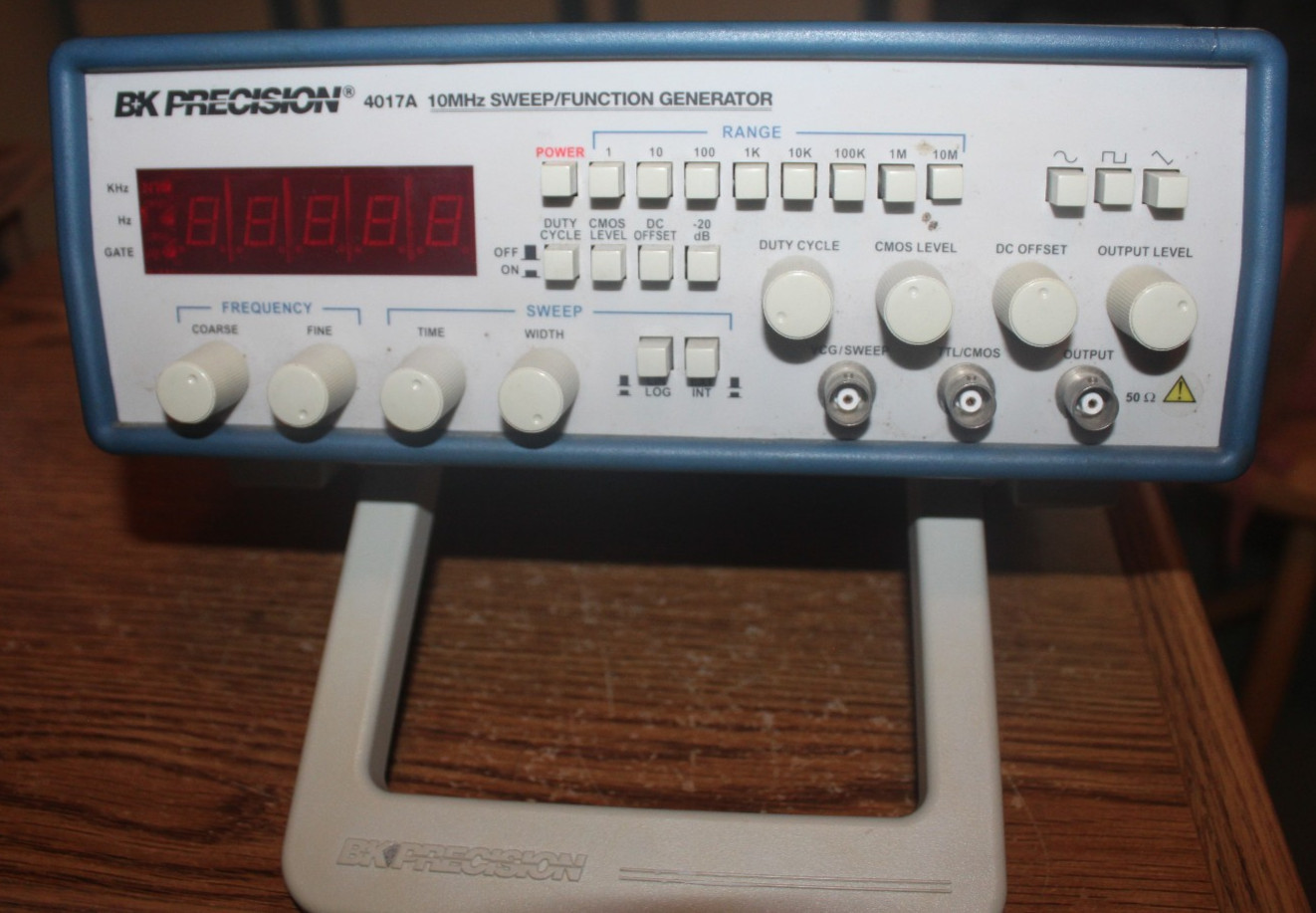 B&K Precision 4017A sweep function generator w/counter