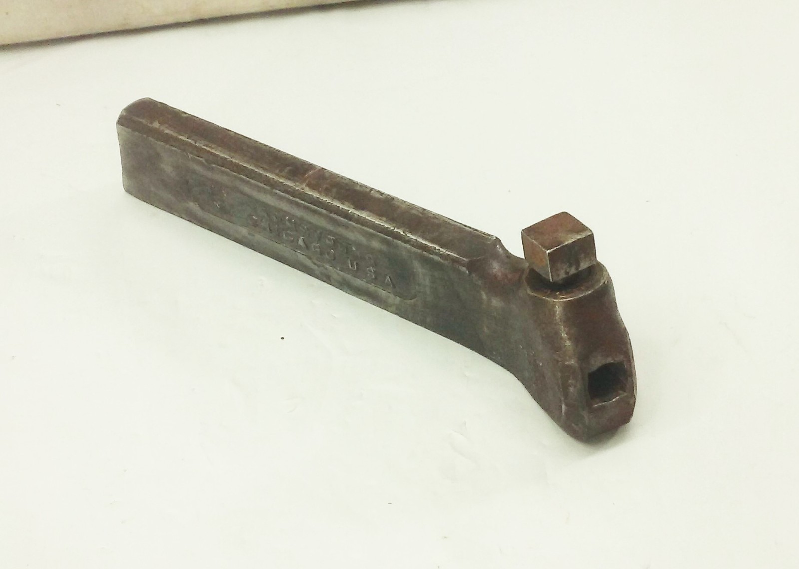 Vtg Armstrong no.1-L Left 5/16" tool bit holder metal lathe machinist usa