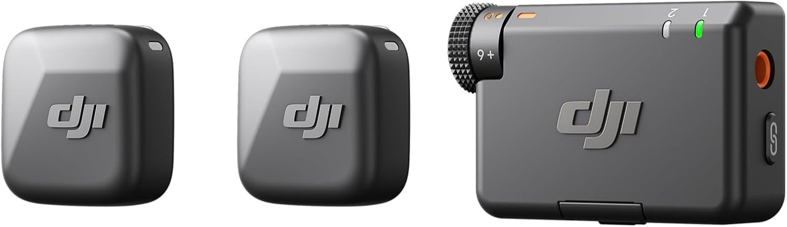 Mic Mini (2 TX + 1 RX), Detail-Rich Audio, Wireless Lavalier Microphone for Came