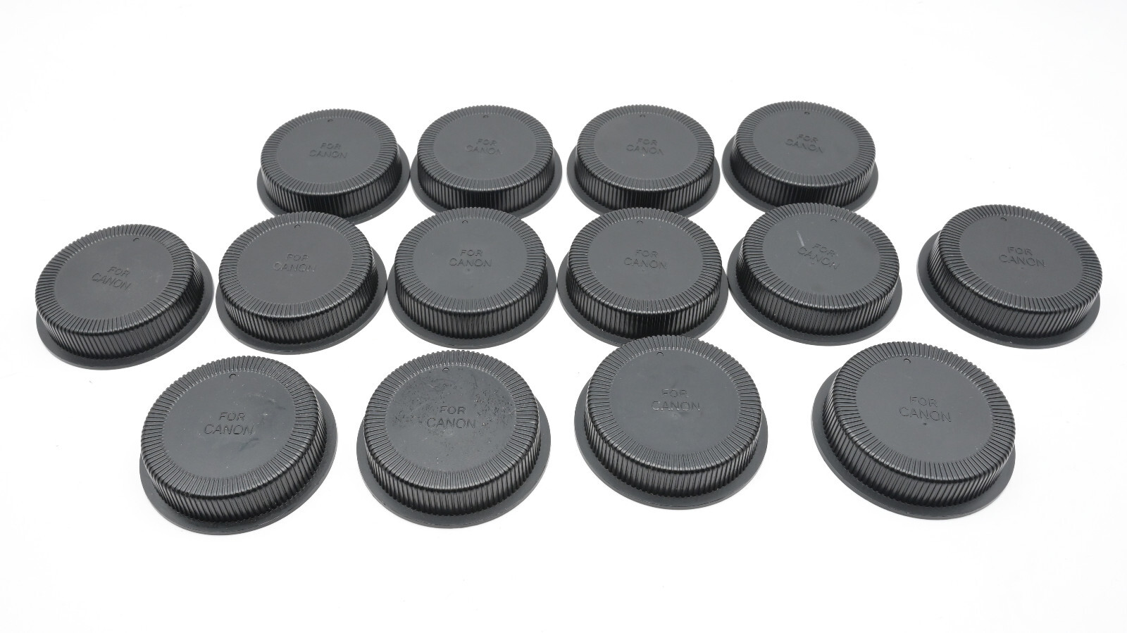 Unbranded Canon EOS Mount Rear Lens Cap Lot Qty-14  (#T2253)