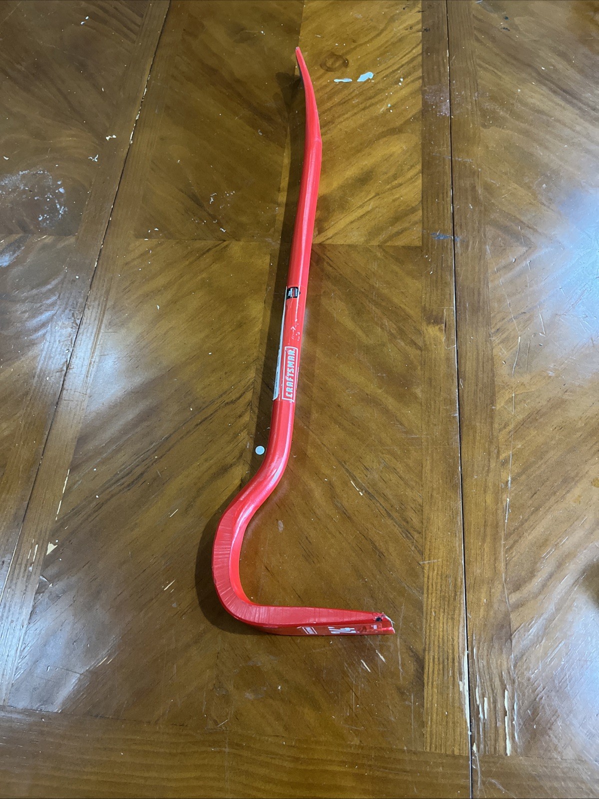 Craftsman 24-inch wrecking bar, Steel Wrecking Bar: Chisel End