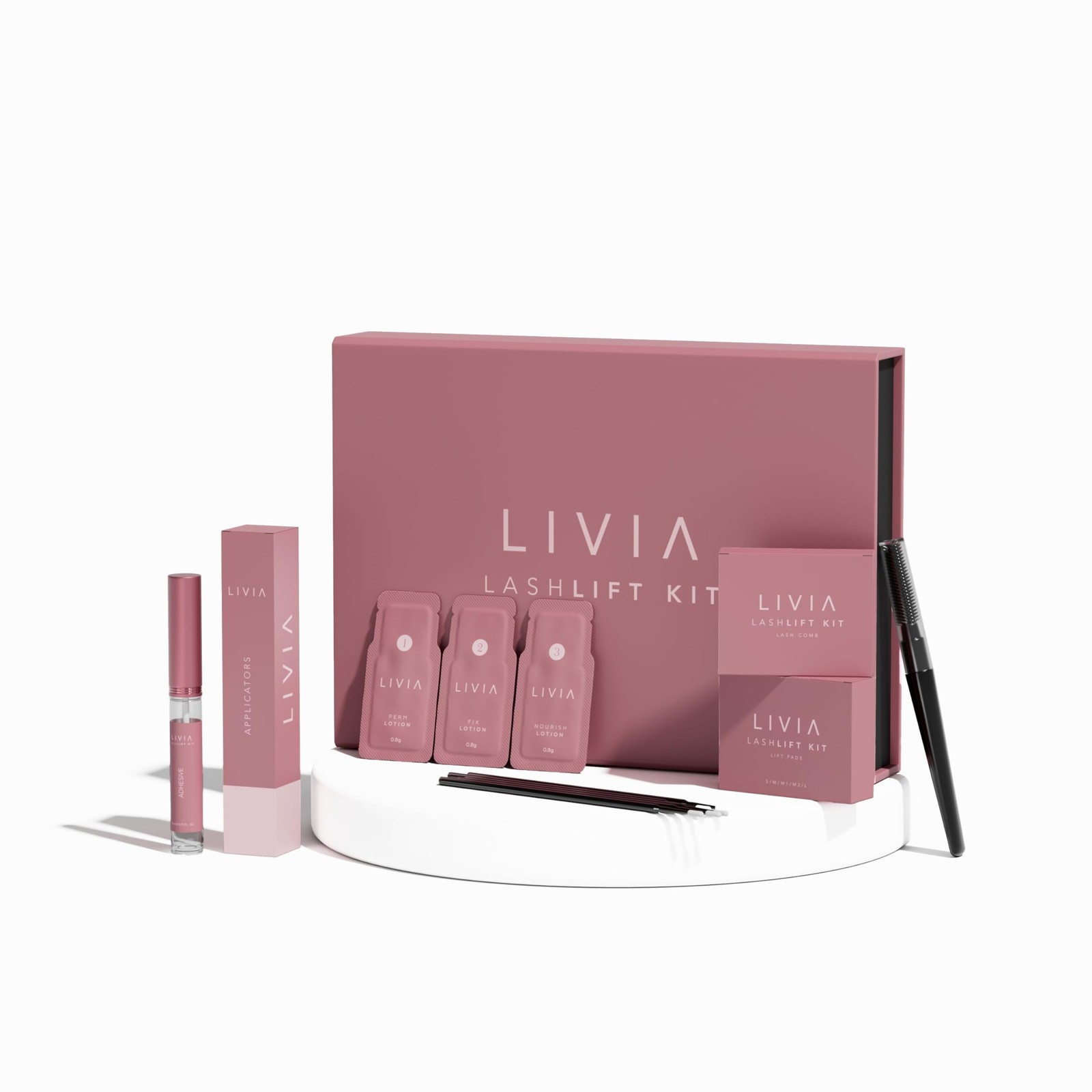 Korean Lash Lift Kit – Instant, Salon-Quality Curls With Nourishing Ingredien...