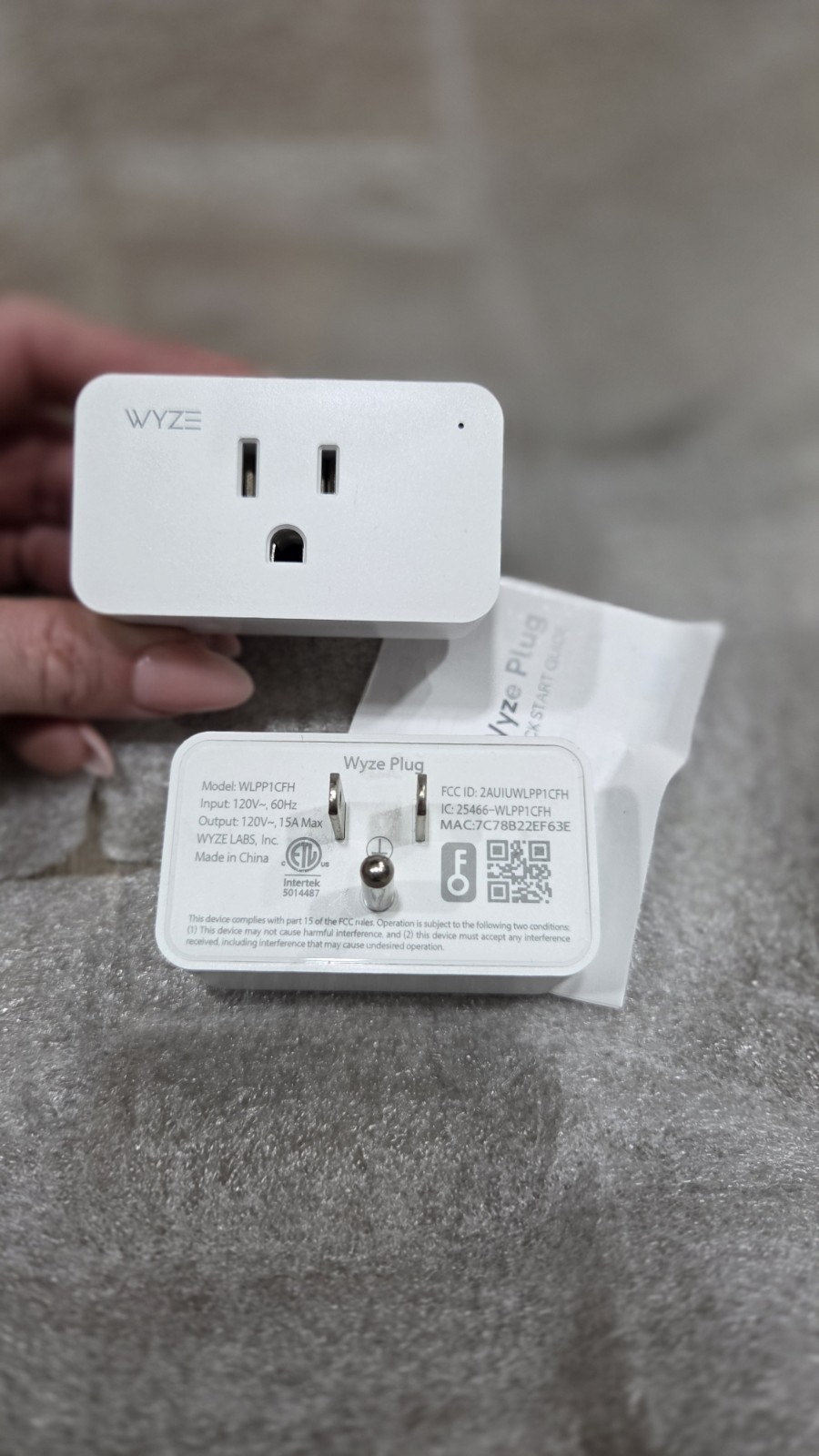 New Wyze Plug Security System WLPP1CFH 2 Pack