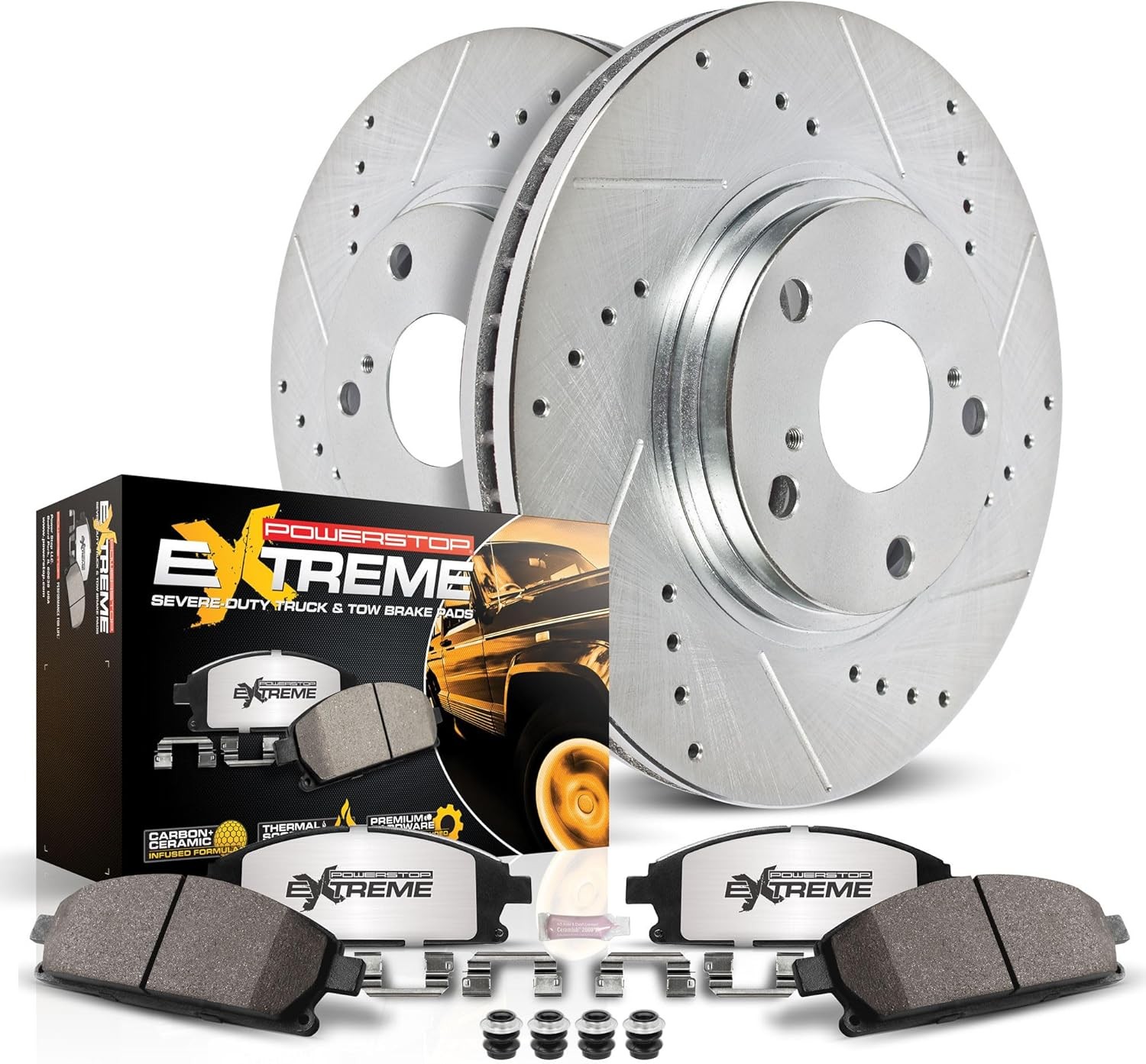 PowerStop Front Brake Kit For Ford F-150 1997-03 | Ford F-150 Heritage 2004-Truc