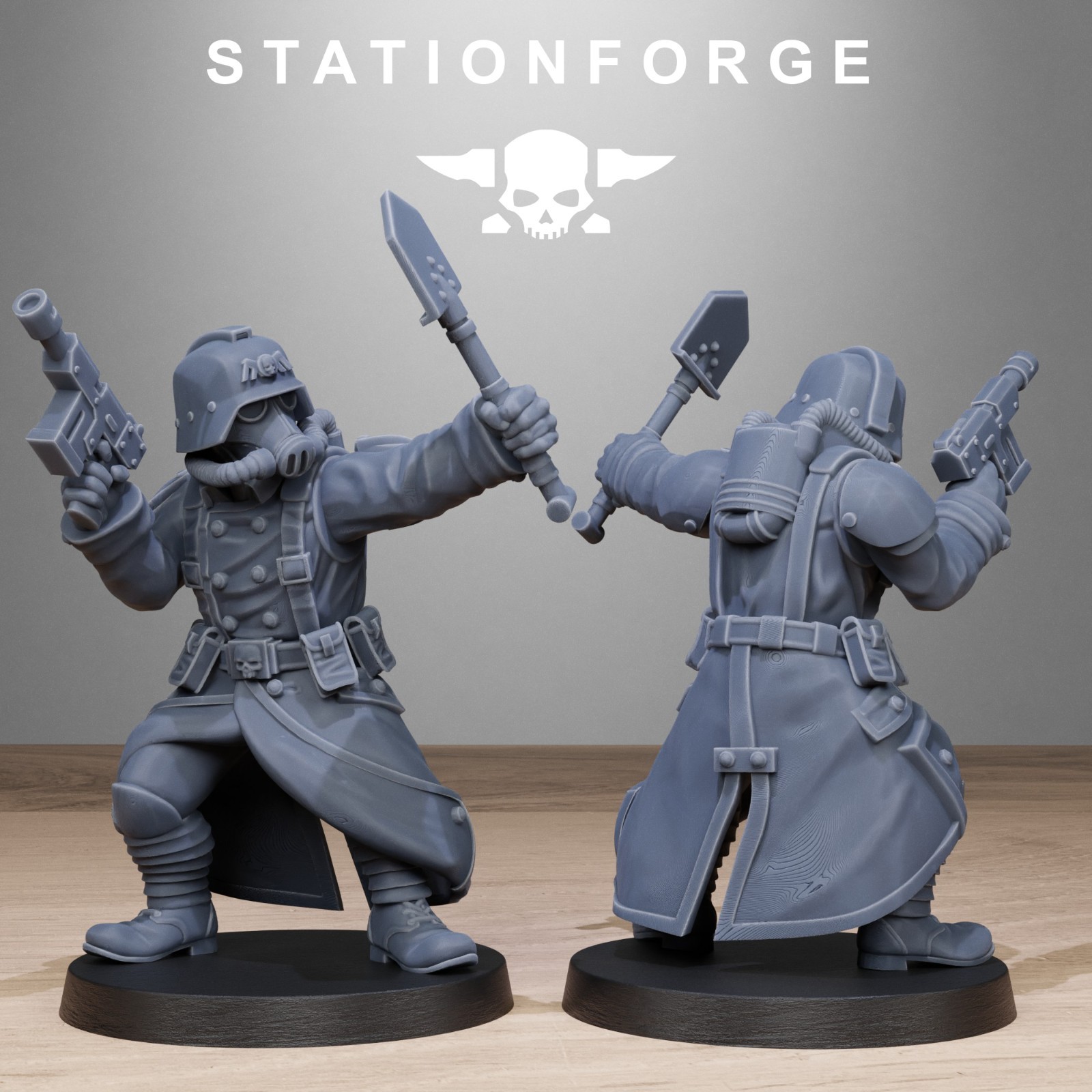 GrimGuard Shovel Fighter - Stationforge