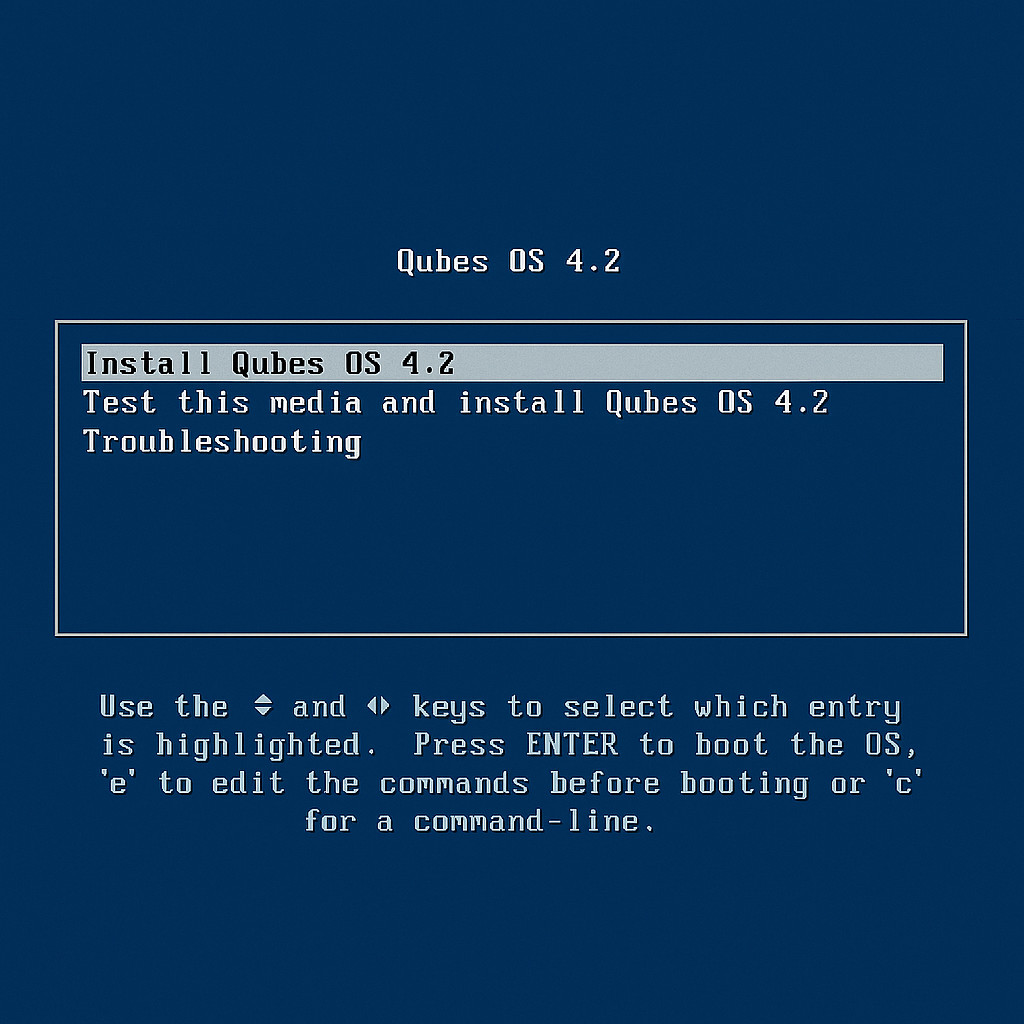 Qubes OS Secure Installer USB + Intro & Guide – Latest Version