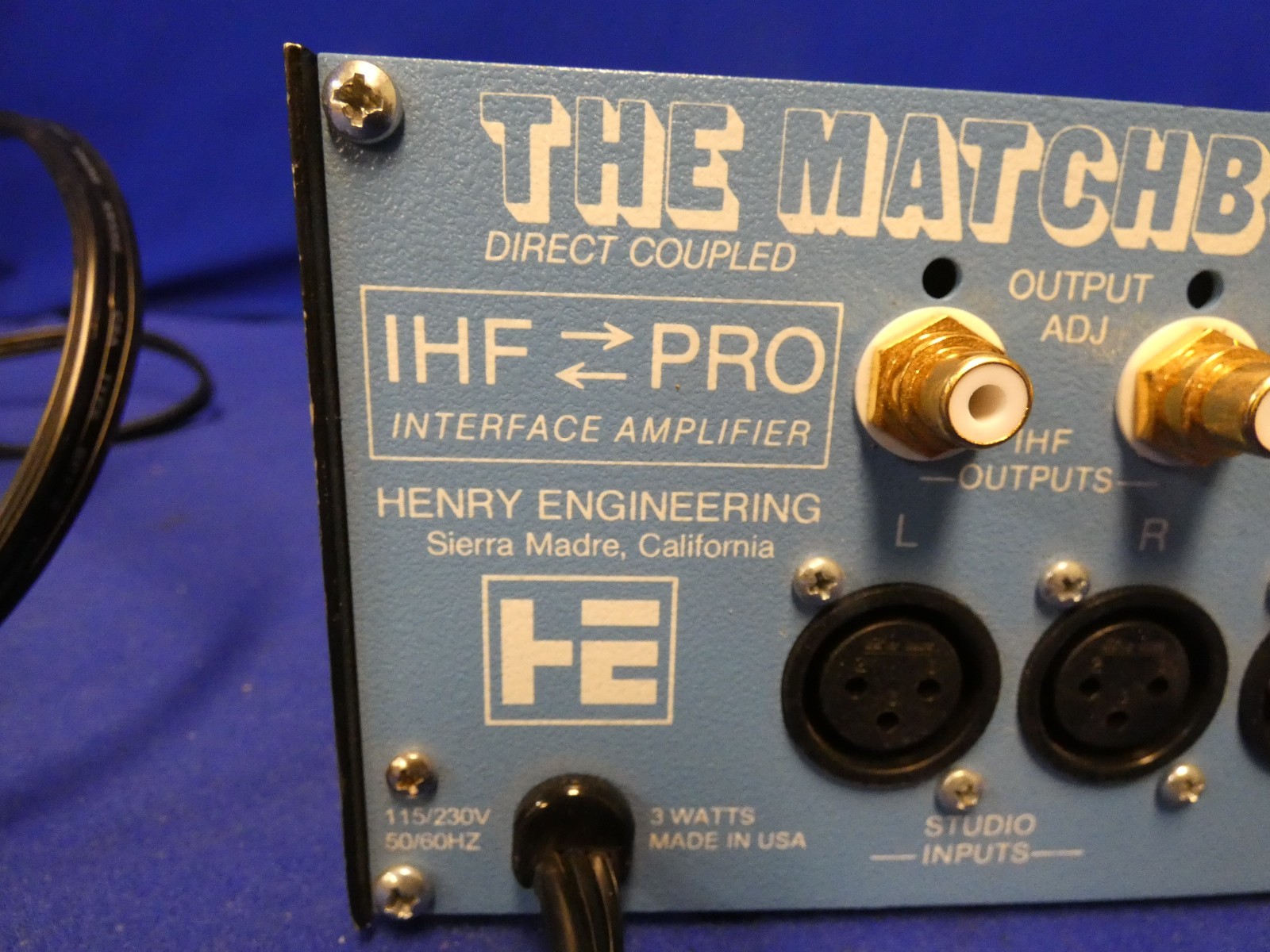 Henry Engineering The Matchbox II IHF Pro Interface Amplifier