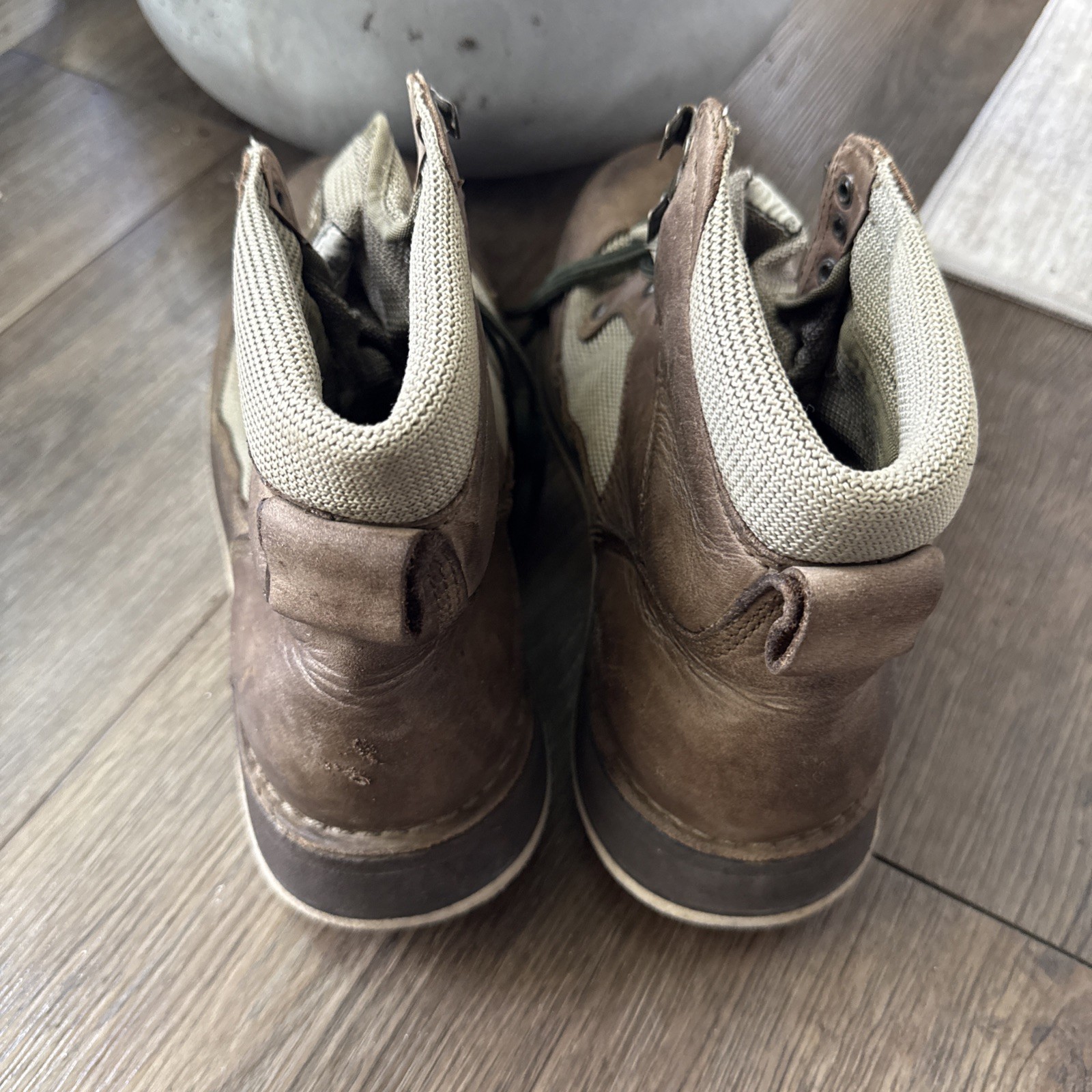 Simms Leather Mesh Wading Boots Felt Soles Mens 11 Fly Fishing