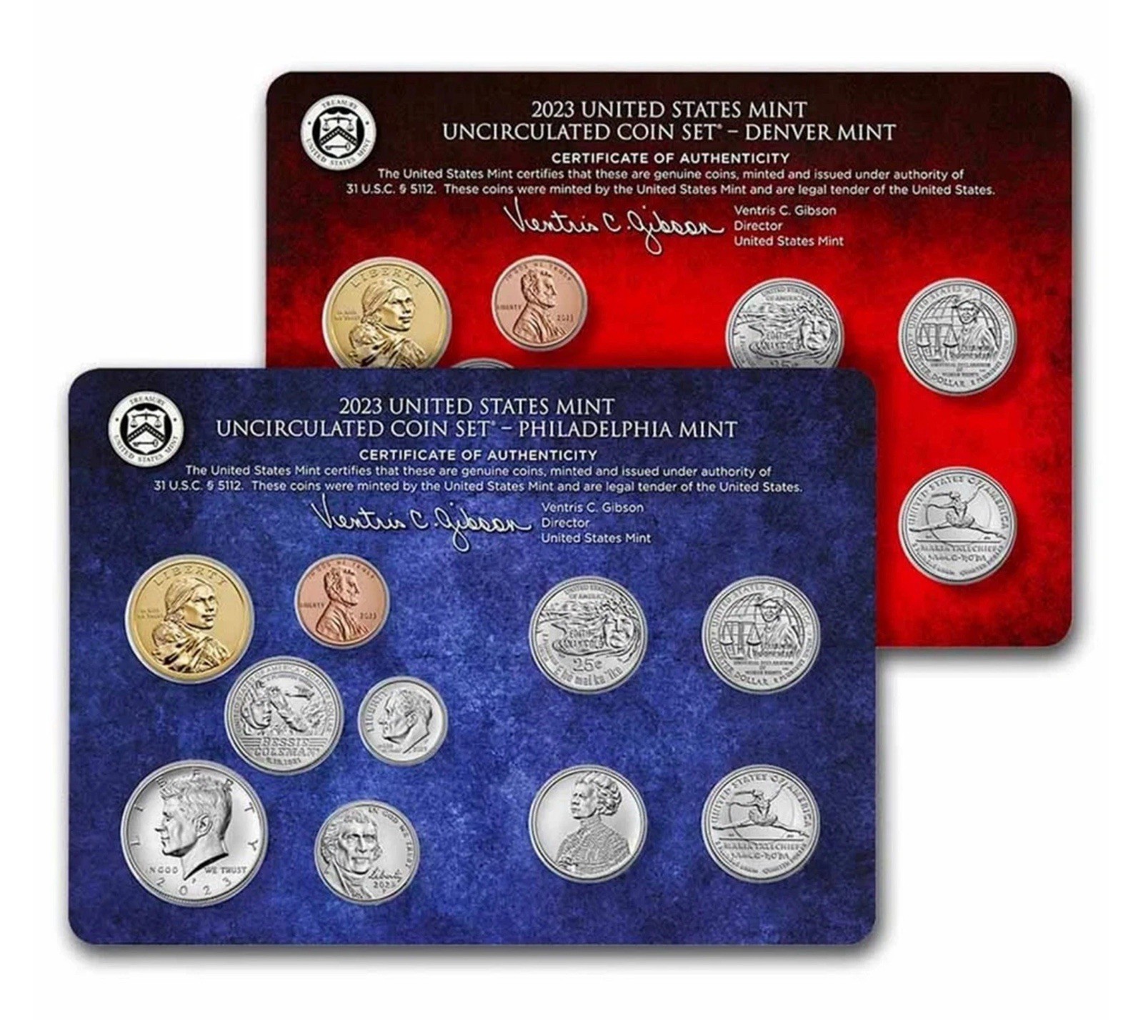 2023 PD US Mint Set (OGP) 20 coins ~ SEALED IN BOX