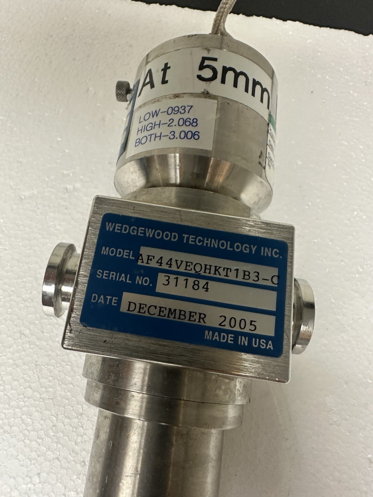 Wedgewood EasyCal ECAL-H-NN Calibrator — No Attachments, Used Lab Component