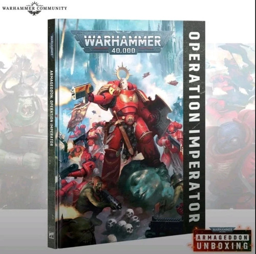 Warhammer 40k Armageddon Operation Imperator Lore Book 11th Edition