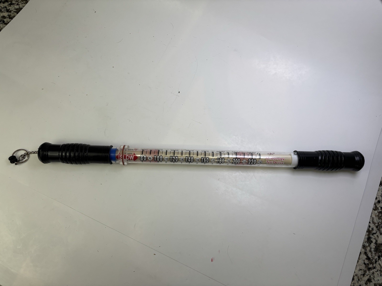 Kinesiology Test Device for Upper Body Strength Jet Technique