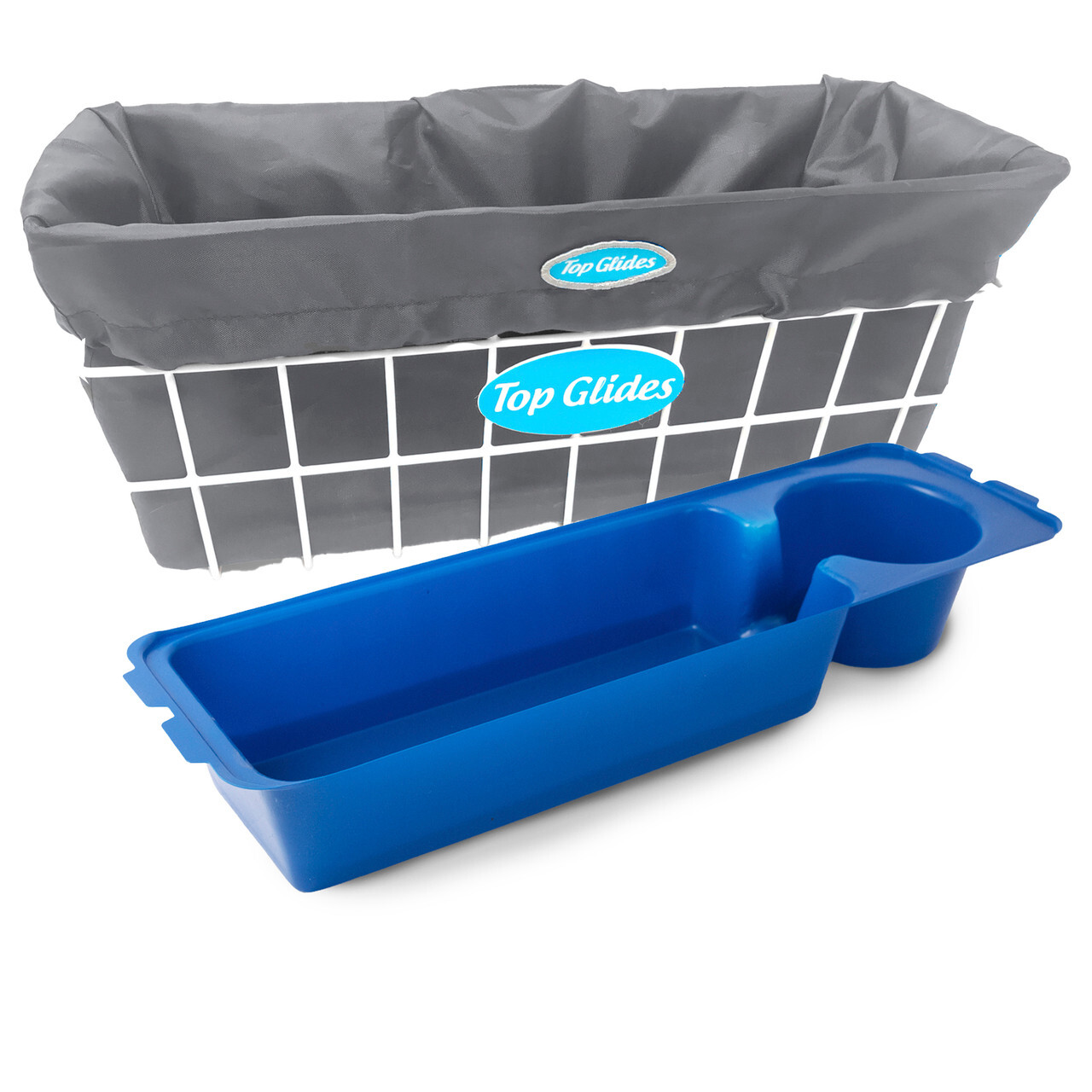 BUNDLE: Premium Wire Walker Basket with Washable Basket Liner - All Colors