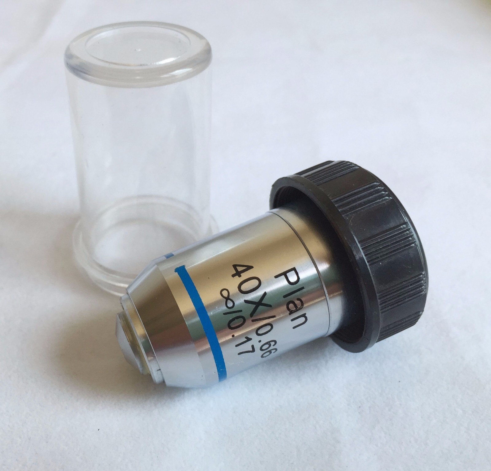 Microscope Objective Lens 40X /0.66 Spring Infinity PLAN Achromatic FotoHigh
