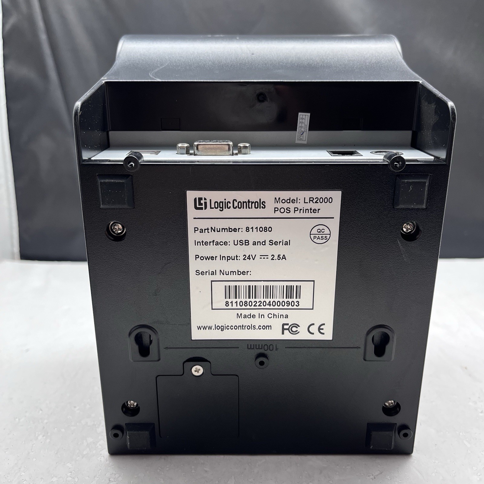 Logic Controls LR2000 Thermal Receipt Printer USB Grade A