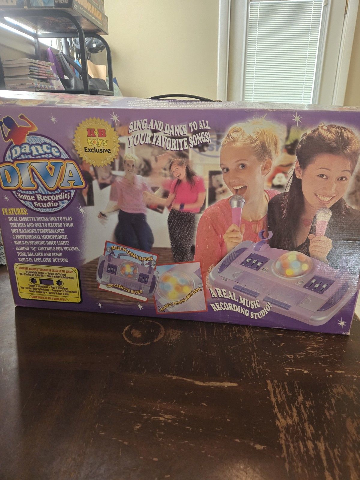 Dance Diva Complete Karaoke Machine & Song Recording Studio KB toys