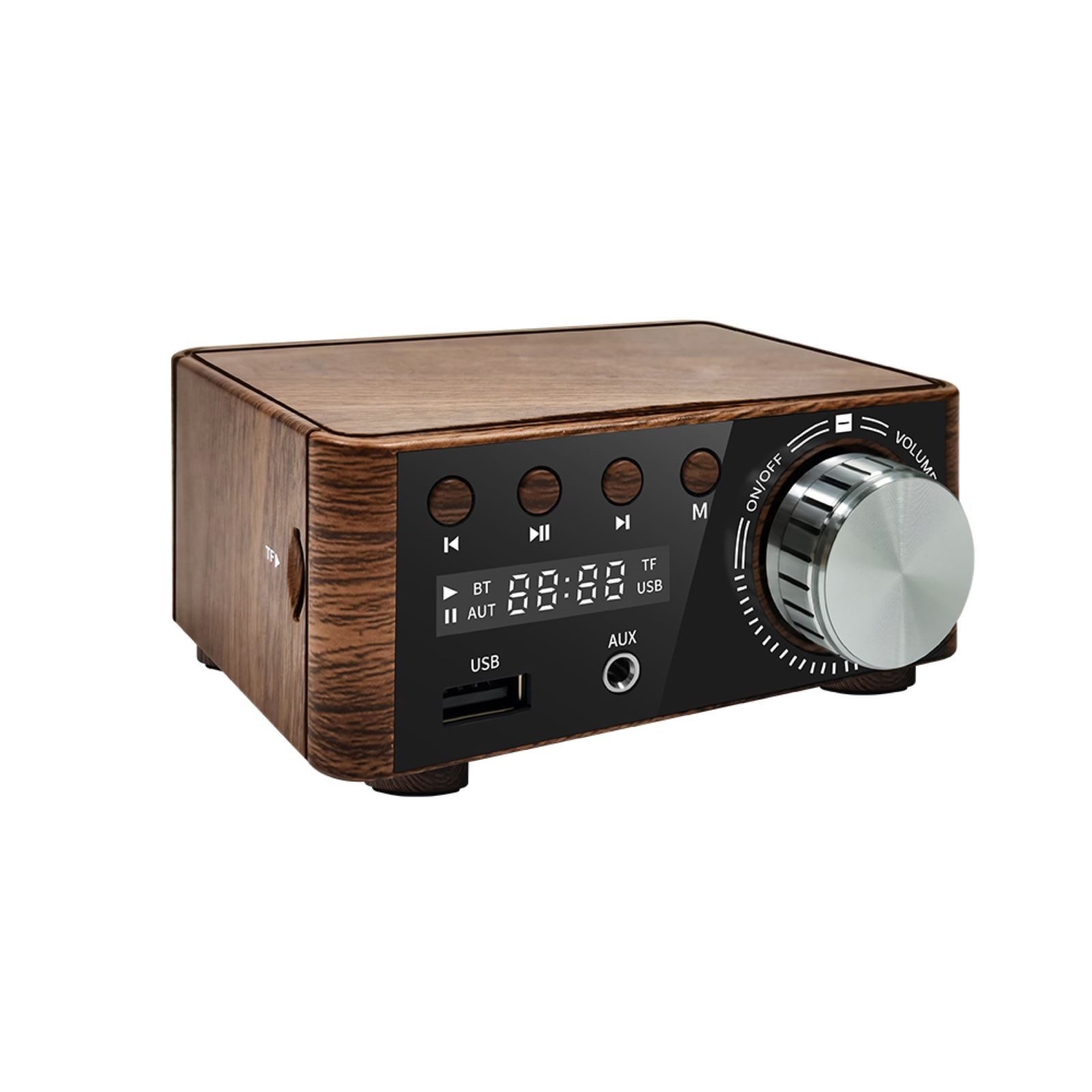 DC 9V-24V High Quality Bluetooth 5.0 Class D Stereo HiFi Mini Audio Amplifier aa