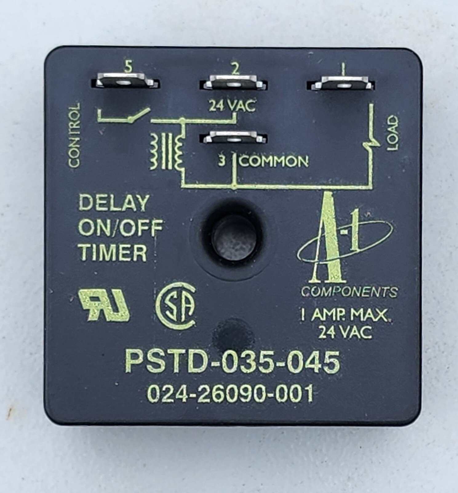 A-1 PSTD-035-045 Blower Draft Inducer Motor Time Delay Relay York 024-26090-001