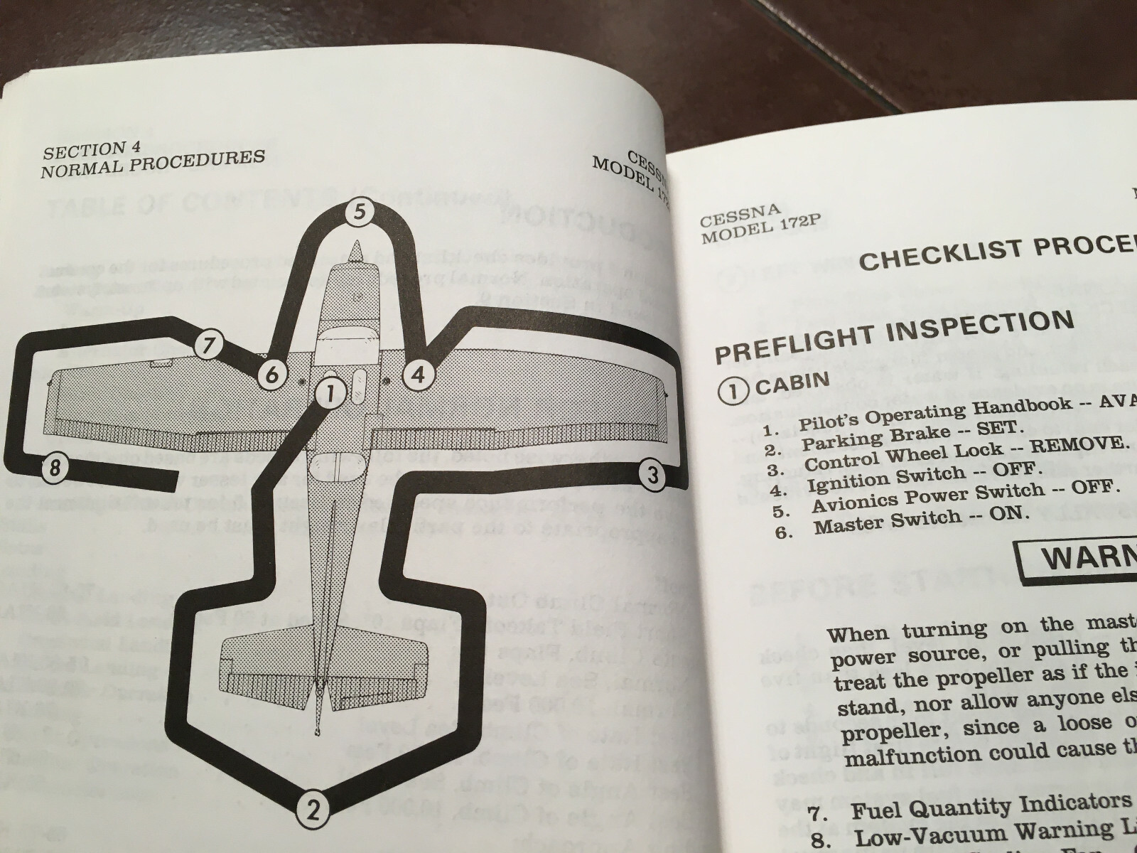 1983 Cessna 172P Skyhawk Information manual