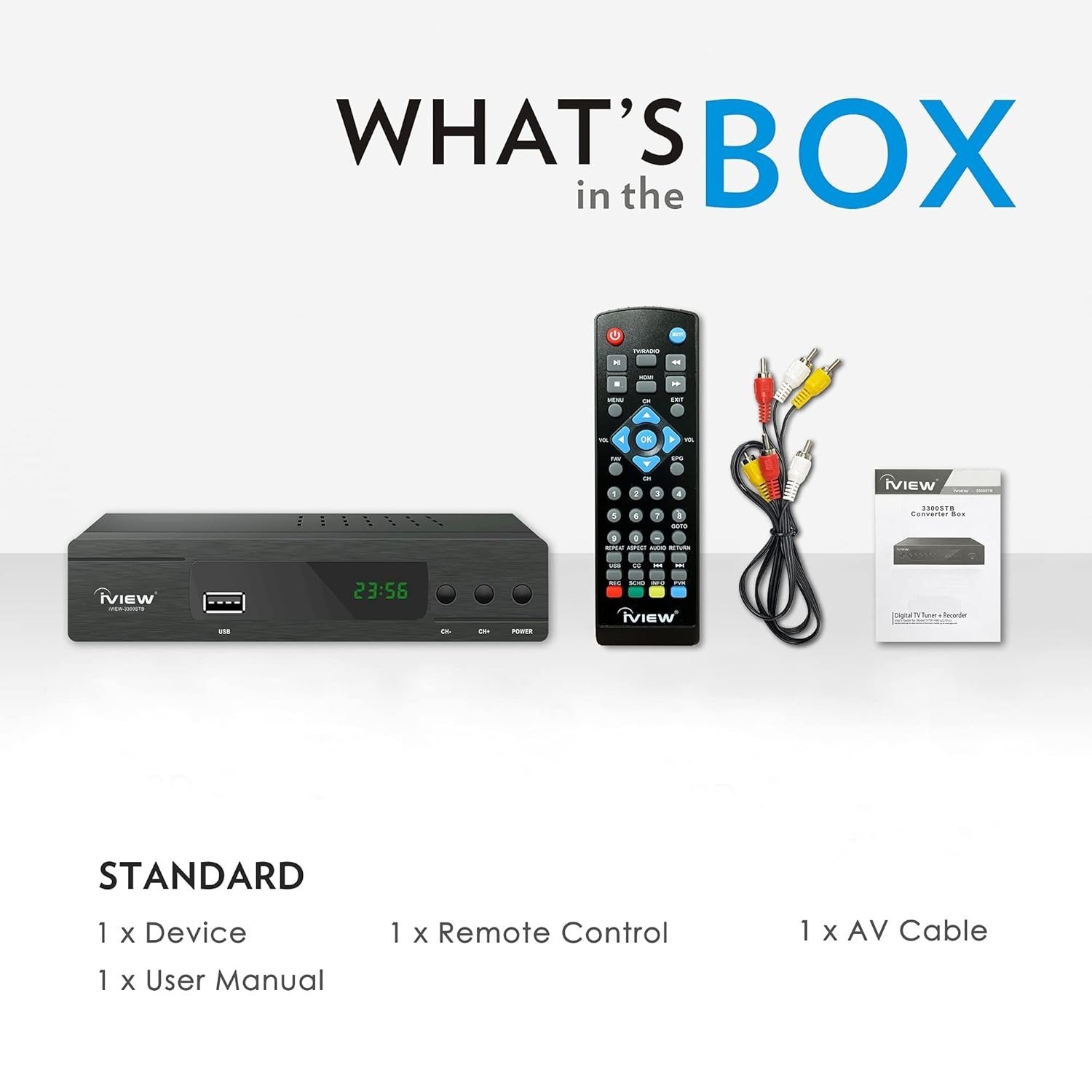 USB Media Player with Recording Function for Analog TVs
