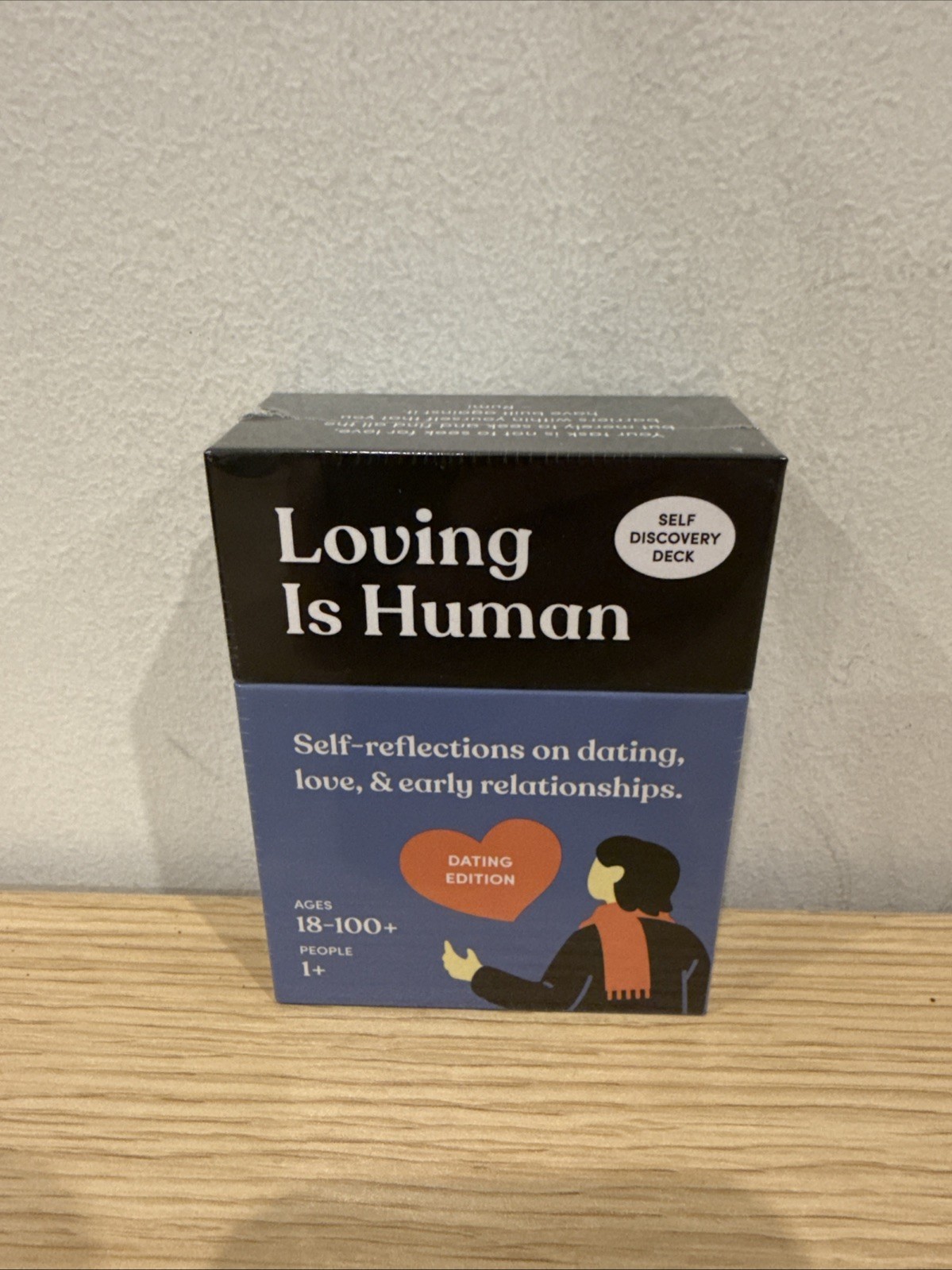Loving Is Human Self-Help Dating Deck: Date Ideas, Question/Therapy Cards