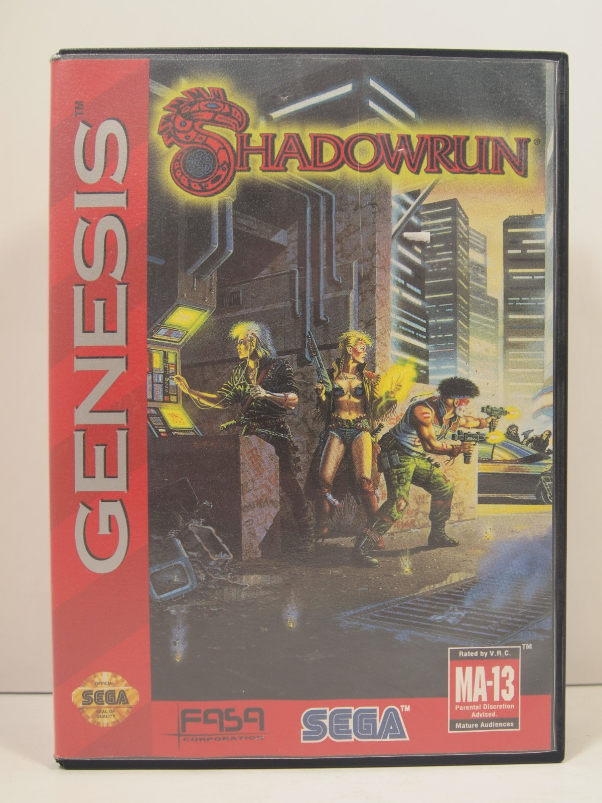 Shadowrun Case (SEGA Genesis) Authentic BOX ONLY