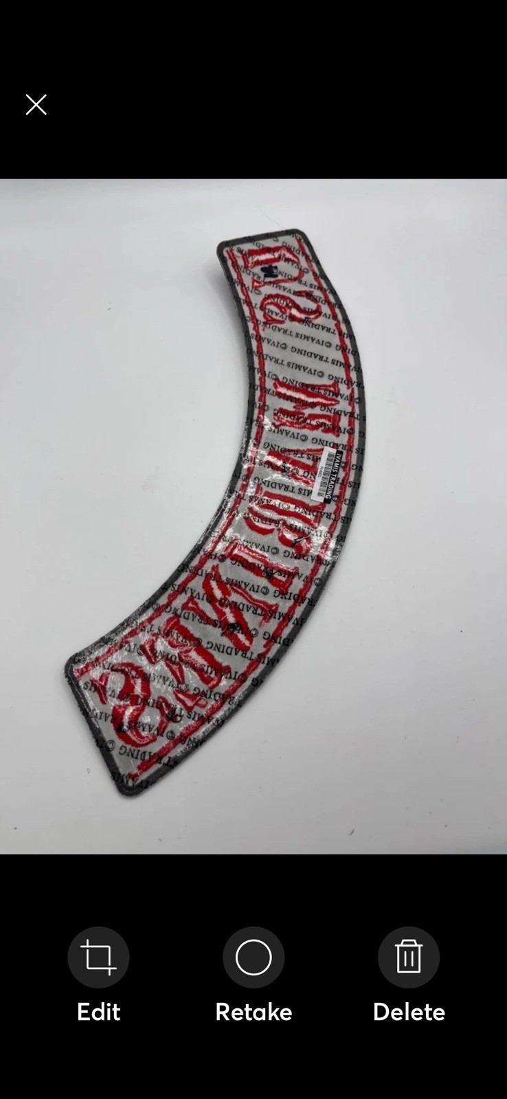 Marines Patch Large United States Marine Corps 12” USMC