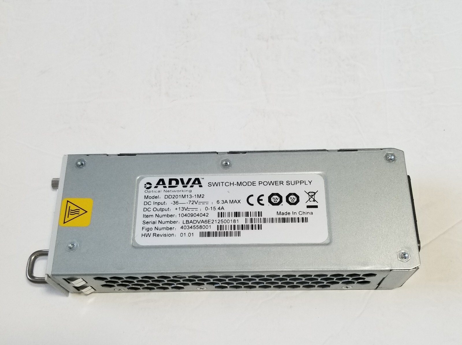 ADVA DD201M13-1M2 1040904042 PSU DC Switch-Mode Power Supply