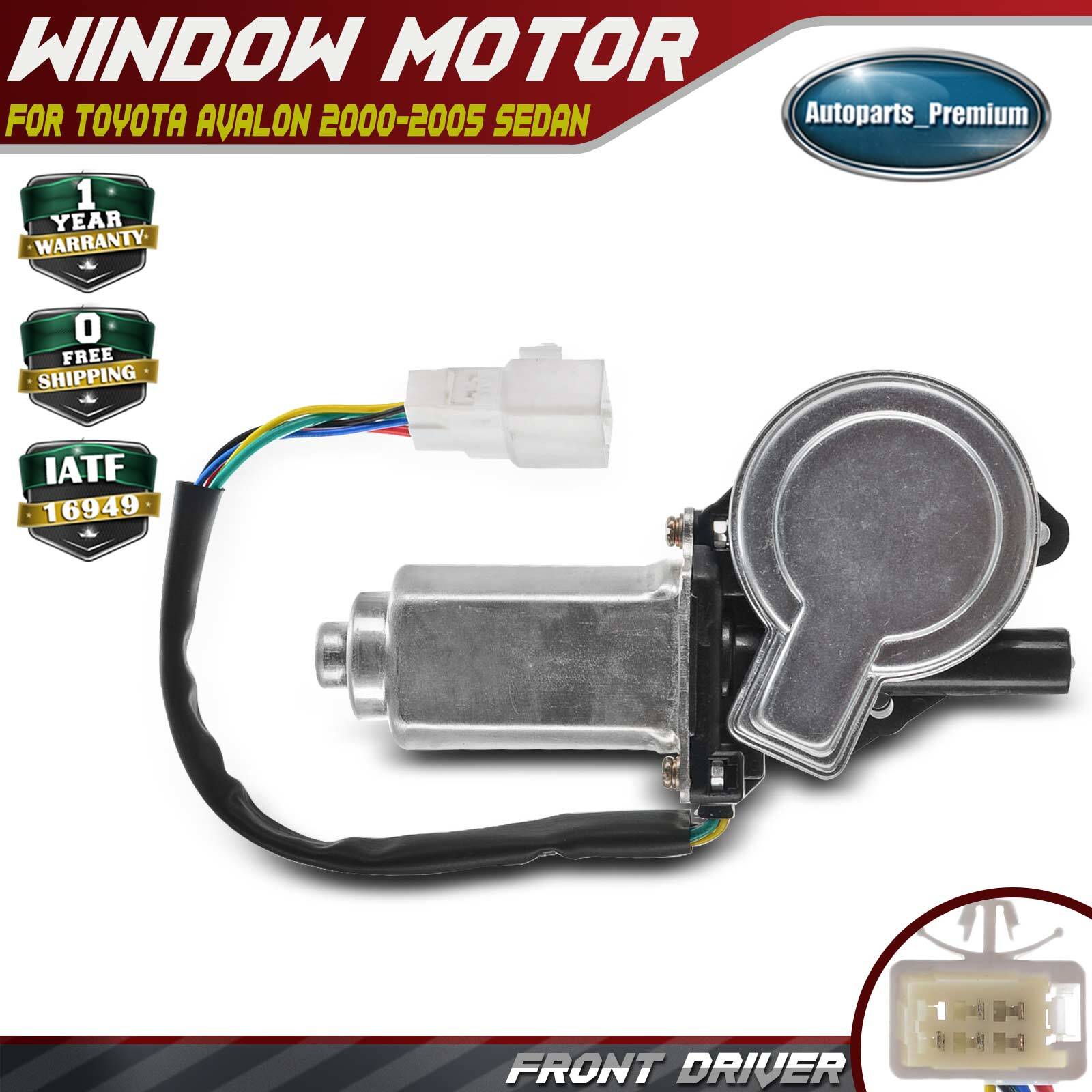 Front Left Driver Window Lift Motor with Anti-Clip for Toyota Avalon 2000-2005
